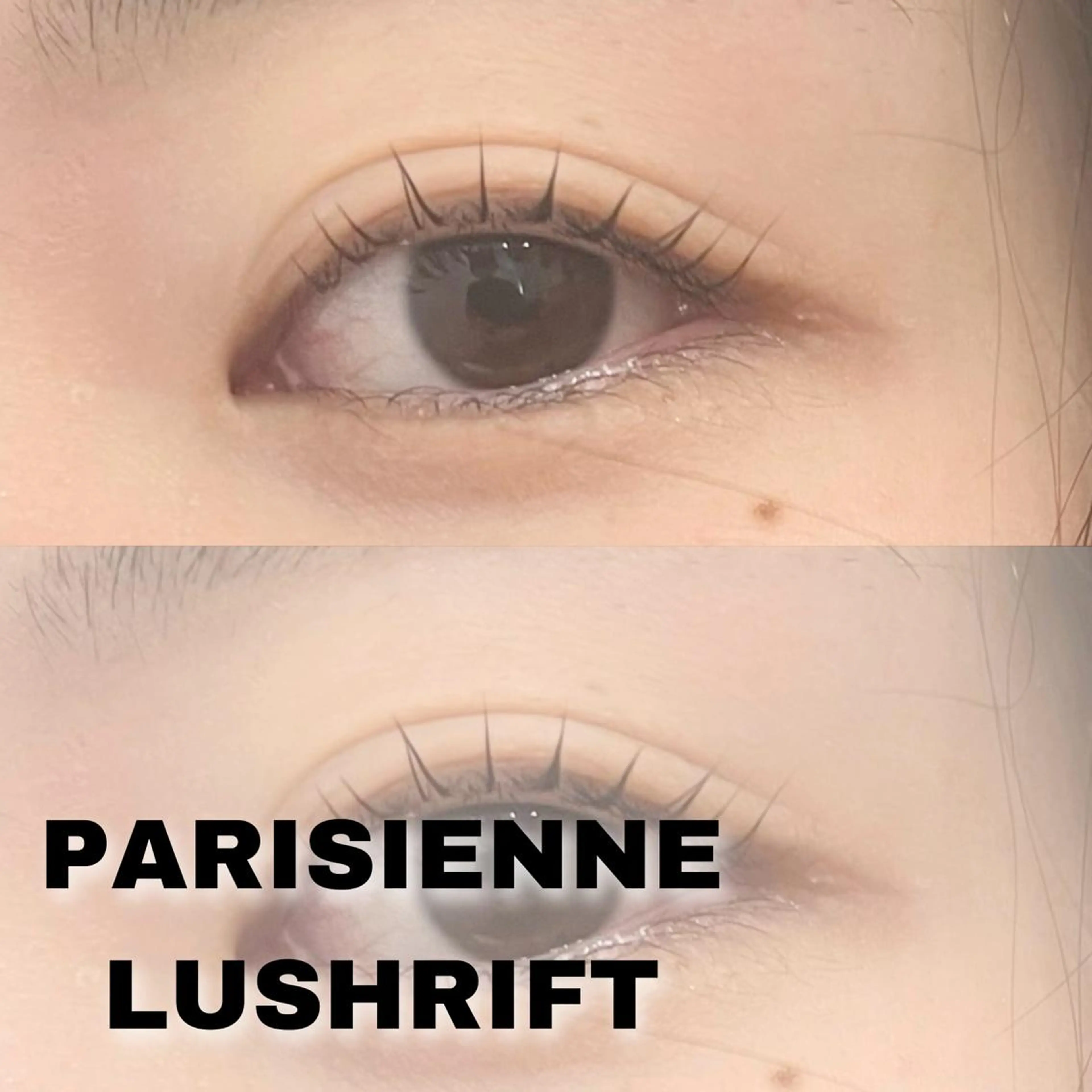 マツエク・マツパ パリジェンヌラッシュリフト MYU🩵 Mirajuのマツエク・マツパデザイン