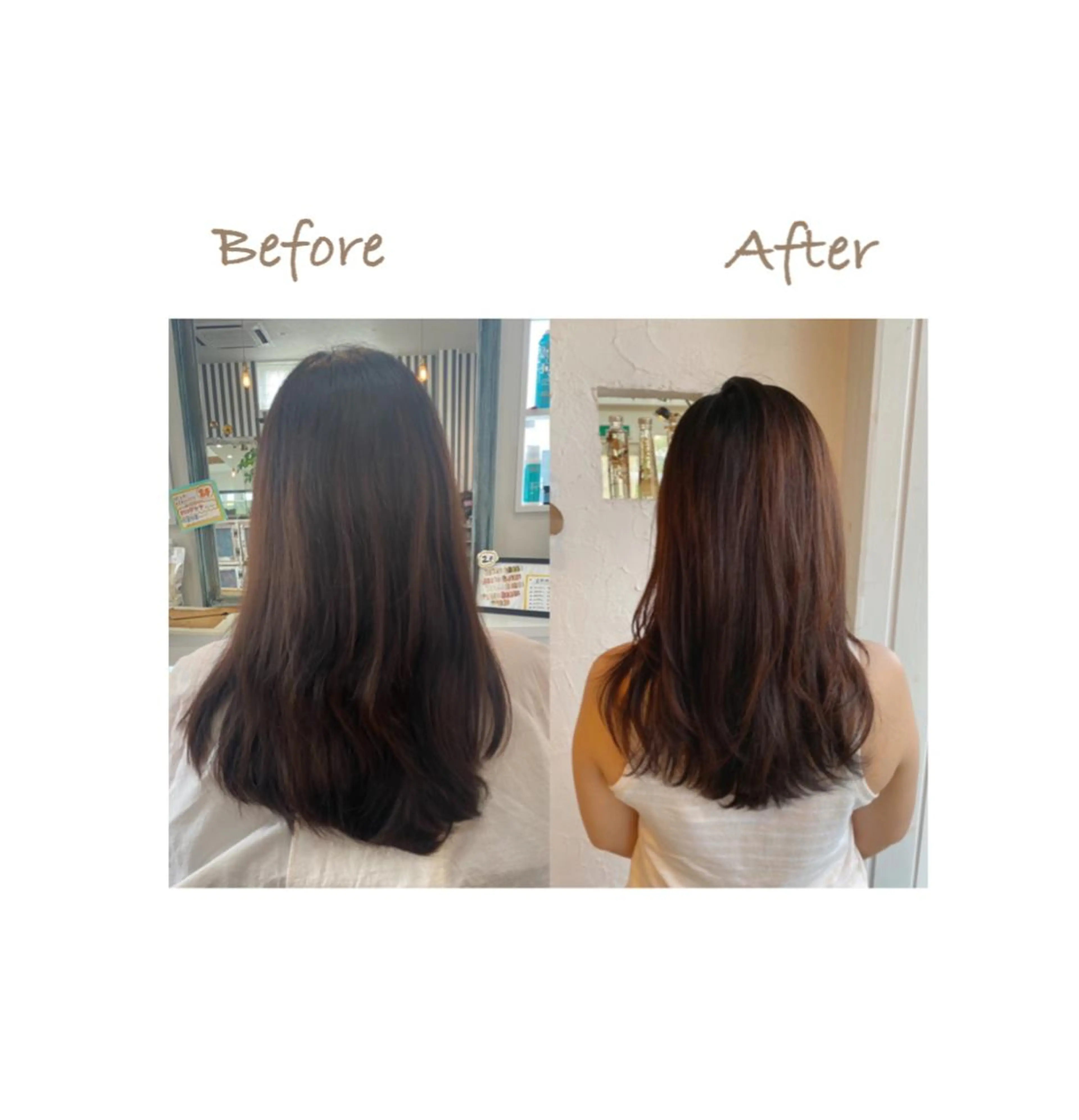 セミロング カラー パーマ ヘアアレンジ メンズ キッズ 豊橋美容院 ソンリエのヘアスタイル