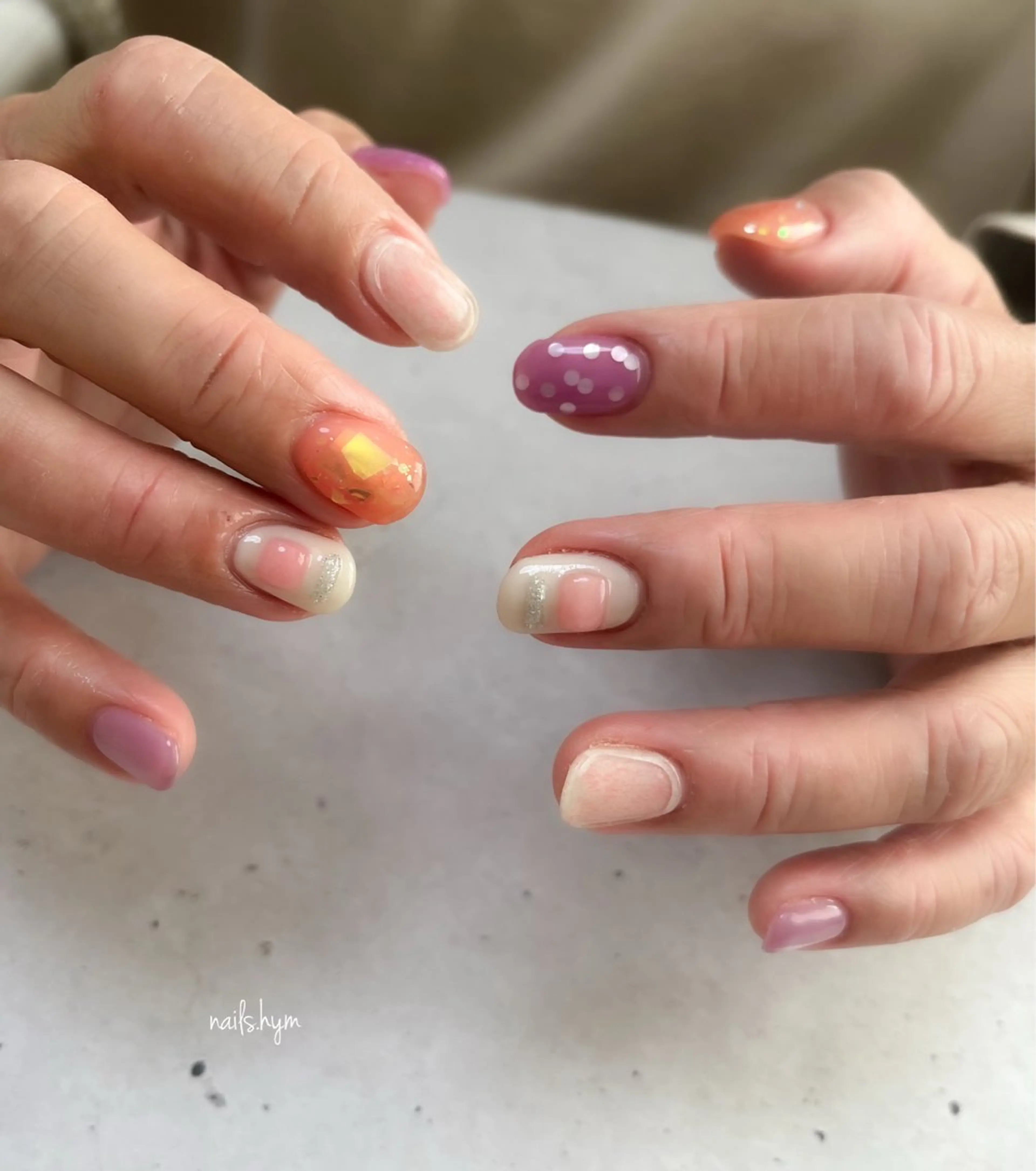 ネイル nails. hymのネイルデザイン