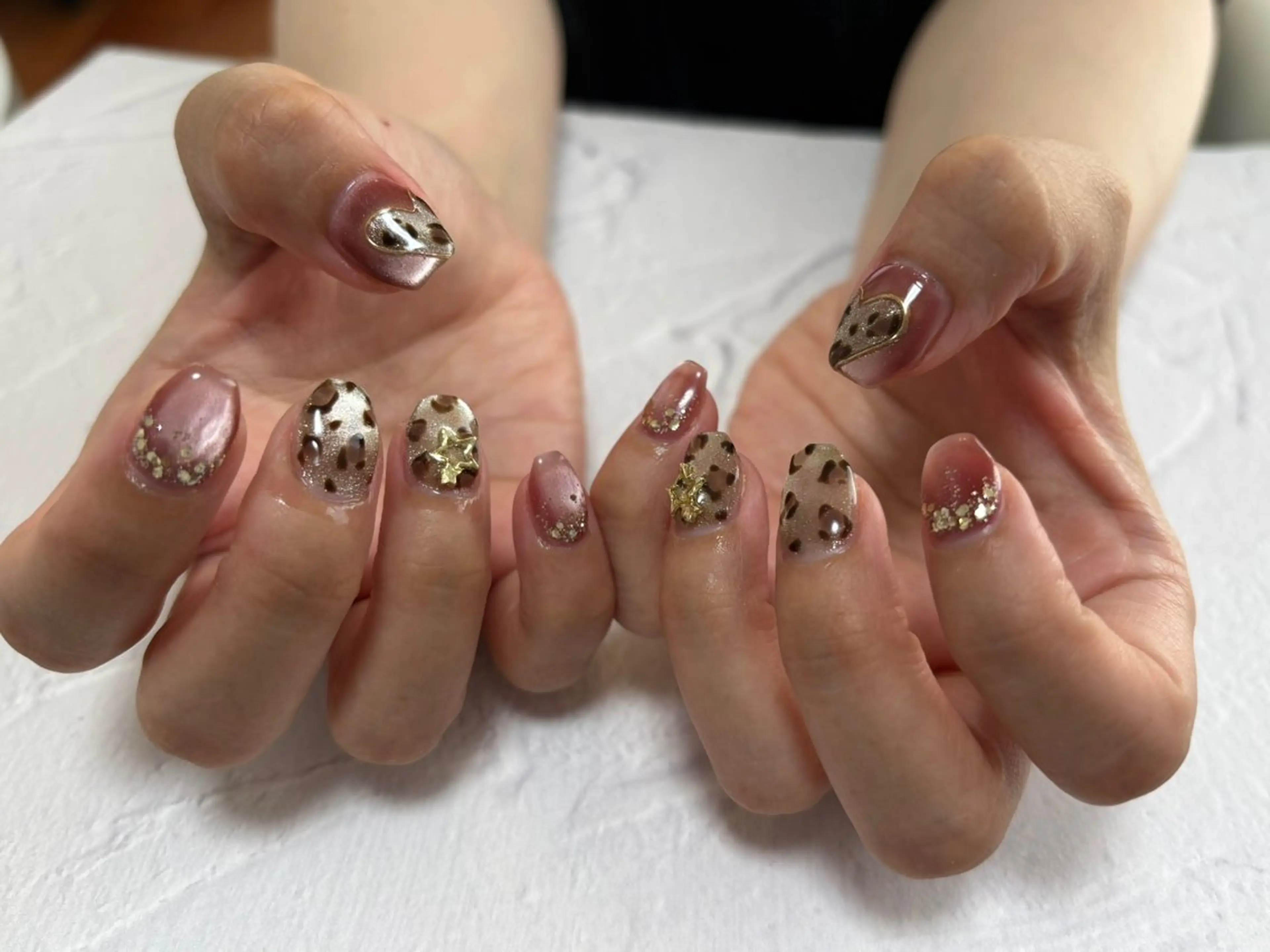 ネイル ハンドネイル 愛川町 あんすりうむのネイルデザイン