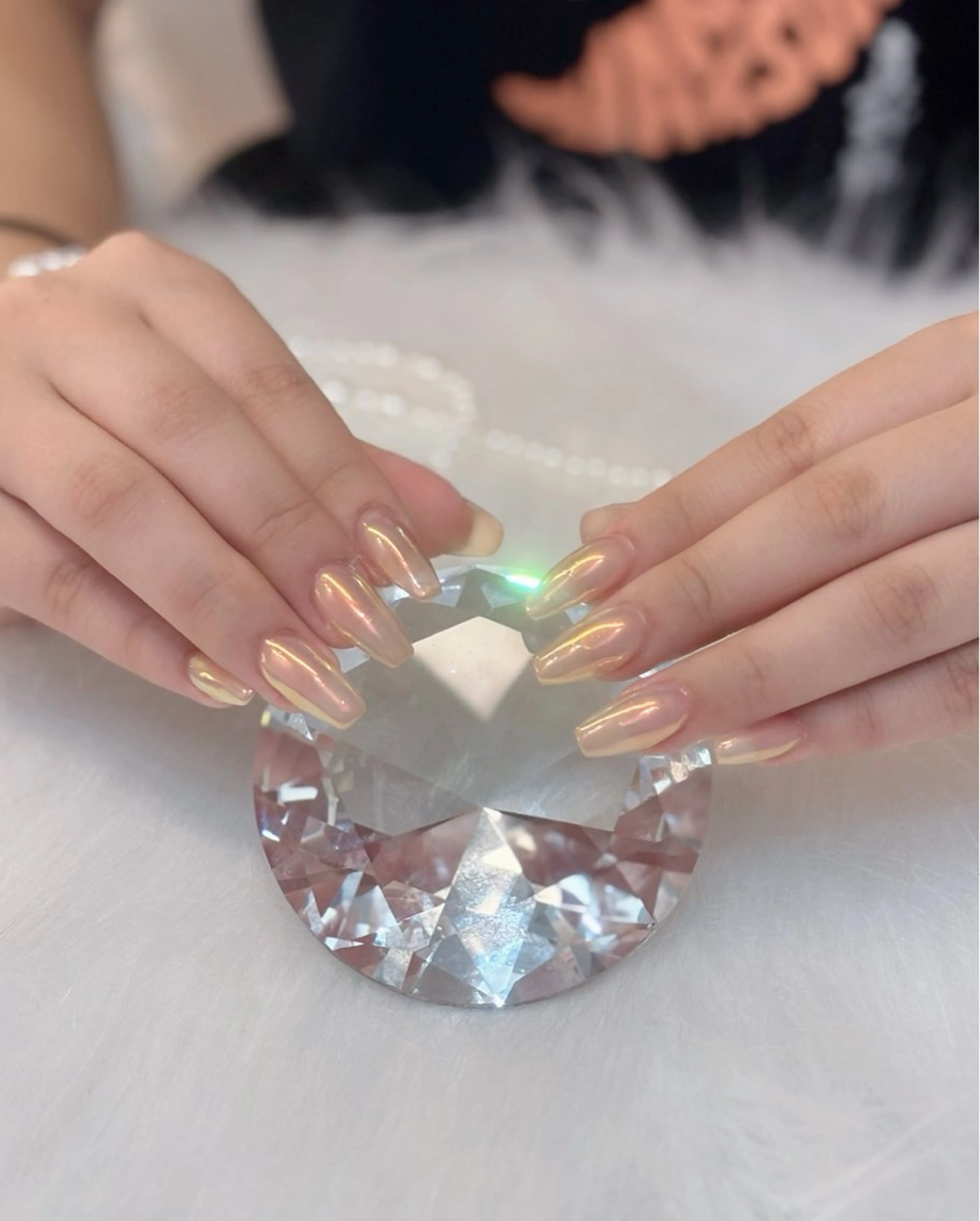 ネイル ハンドネイル La chouchou所属・透明感/フィルイン/ 亀戸5分ラシュシュのネイルデザイン