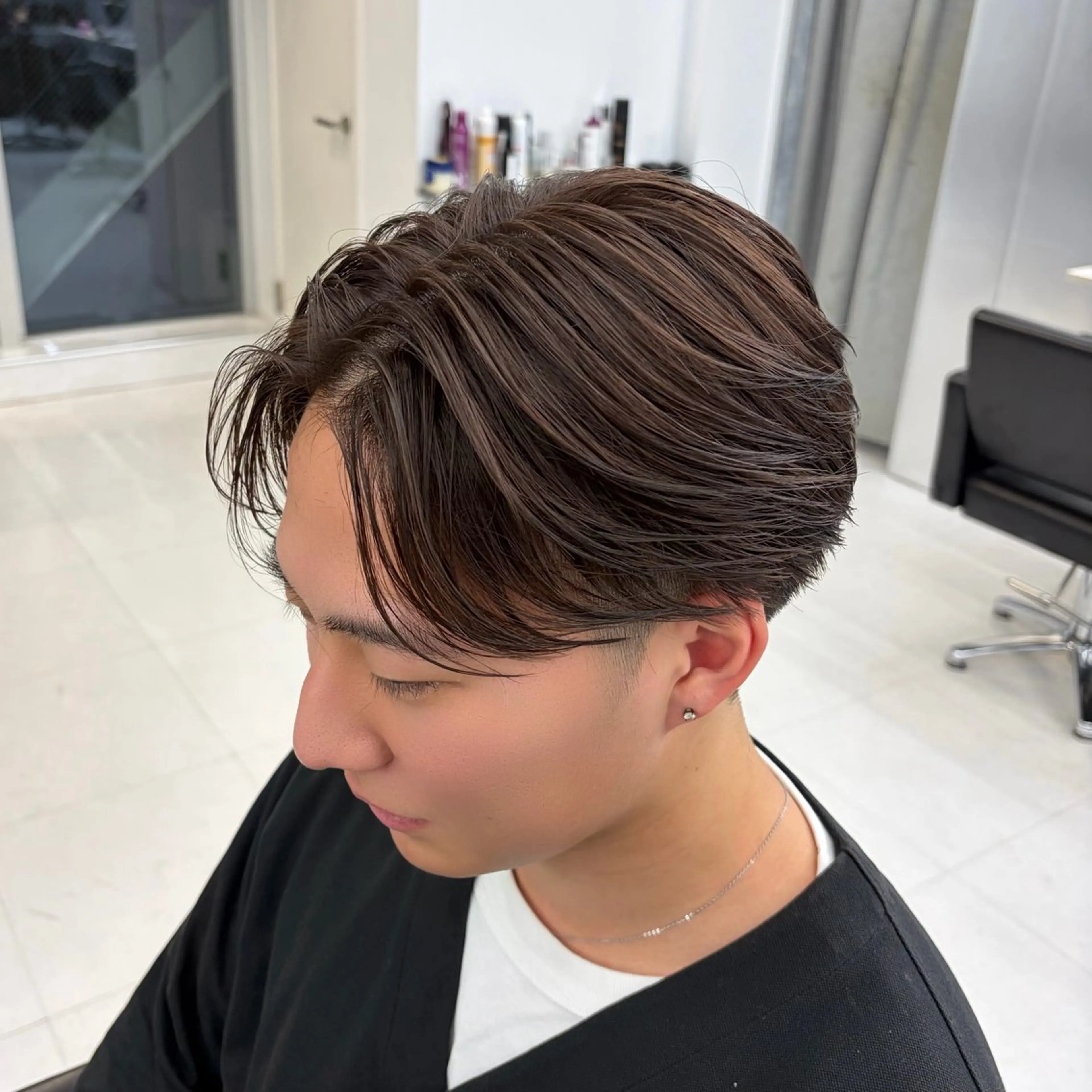 ショート カラー メンズ カット ヘアカラー トリートメント ʜᴀʀᴜᴋᴀ♱メンズ ウルフ/ブリーチのヘアスタイル