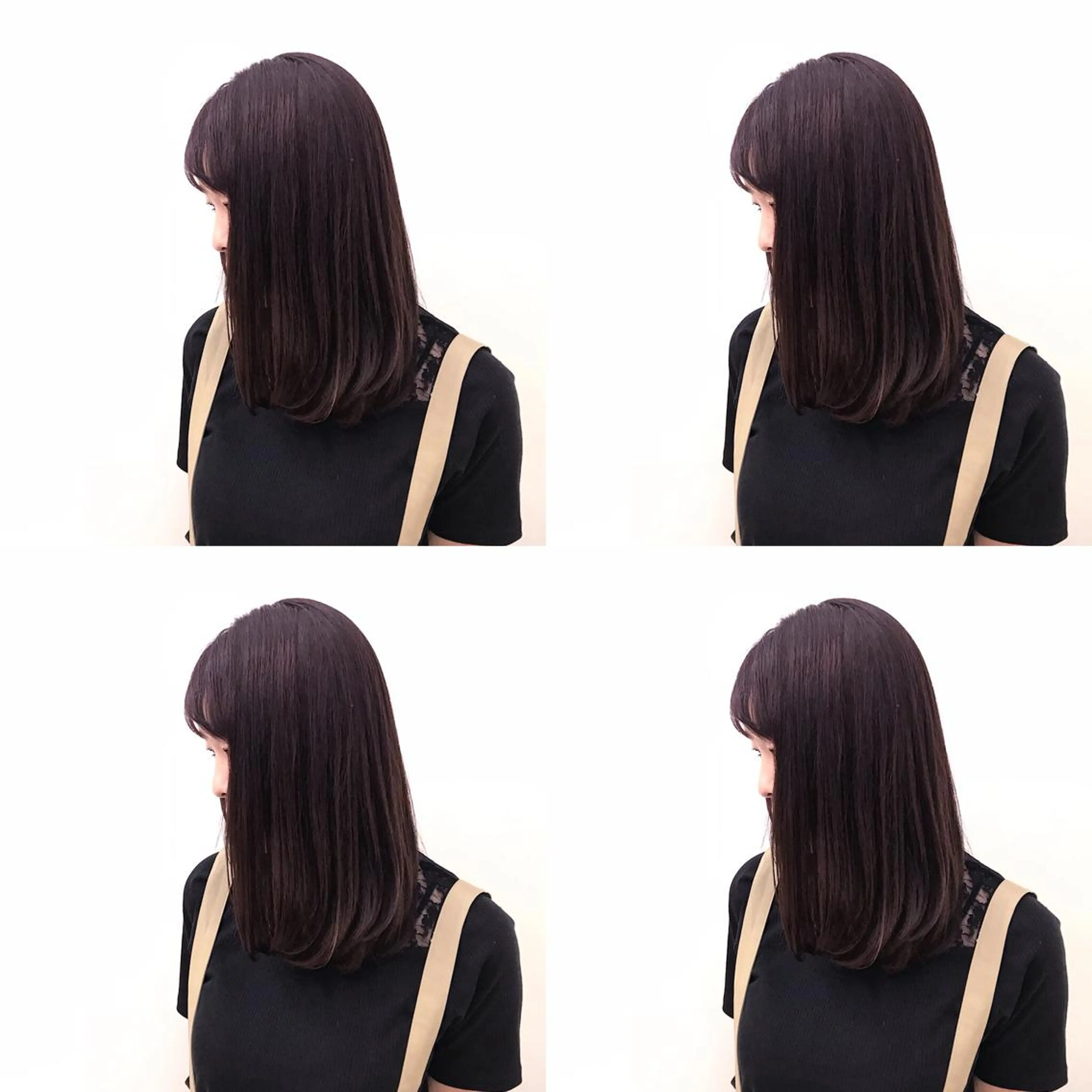 セミロング カラー ブリーチカラー/ 岩破瑞希のヘアスタイル