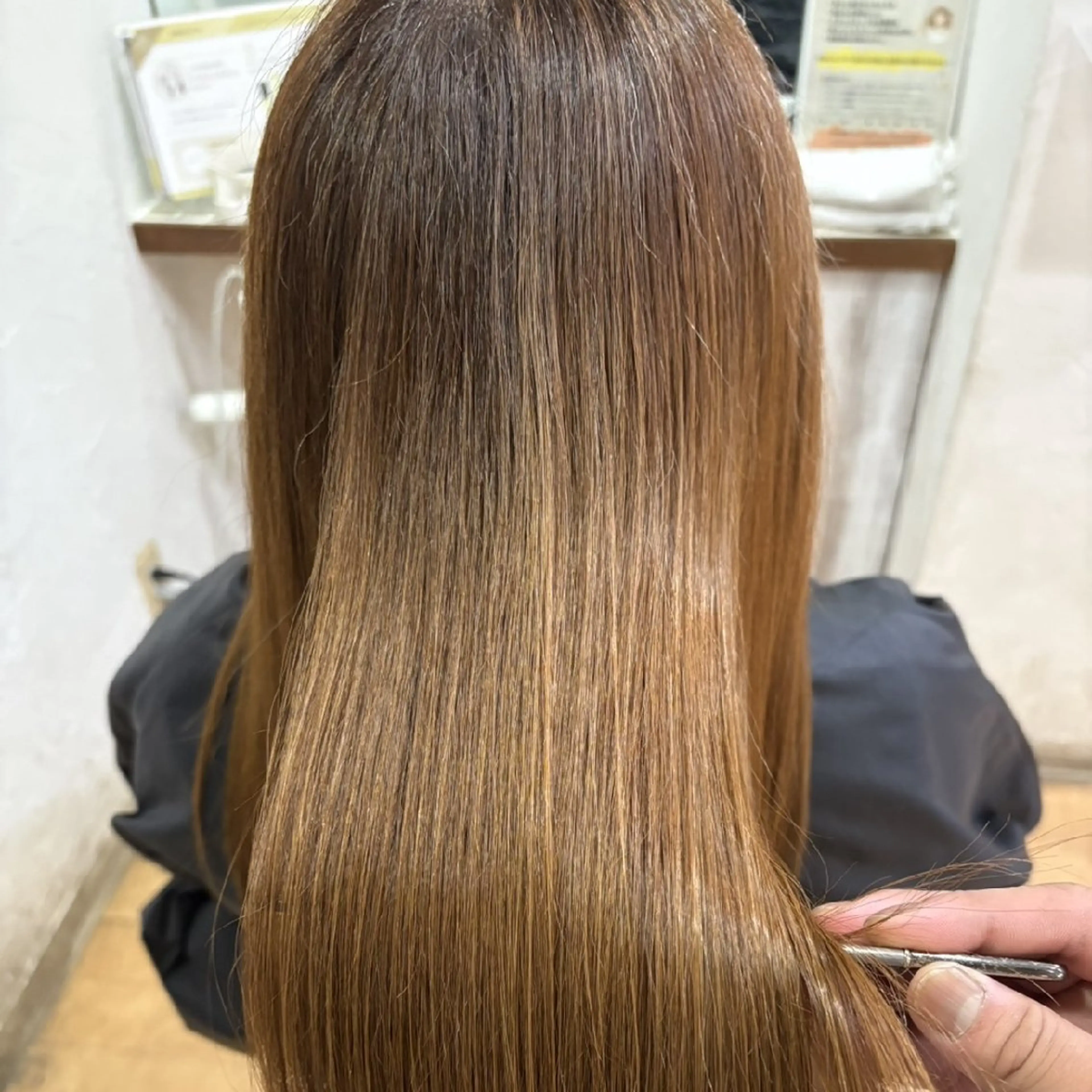 カラー 無料モデル募集中🫧 田村 羽夏のヘアスタイル