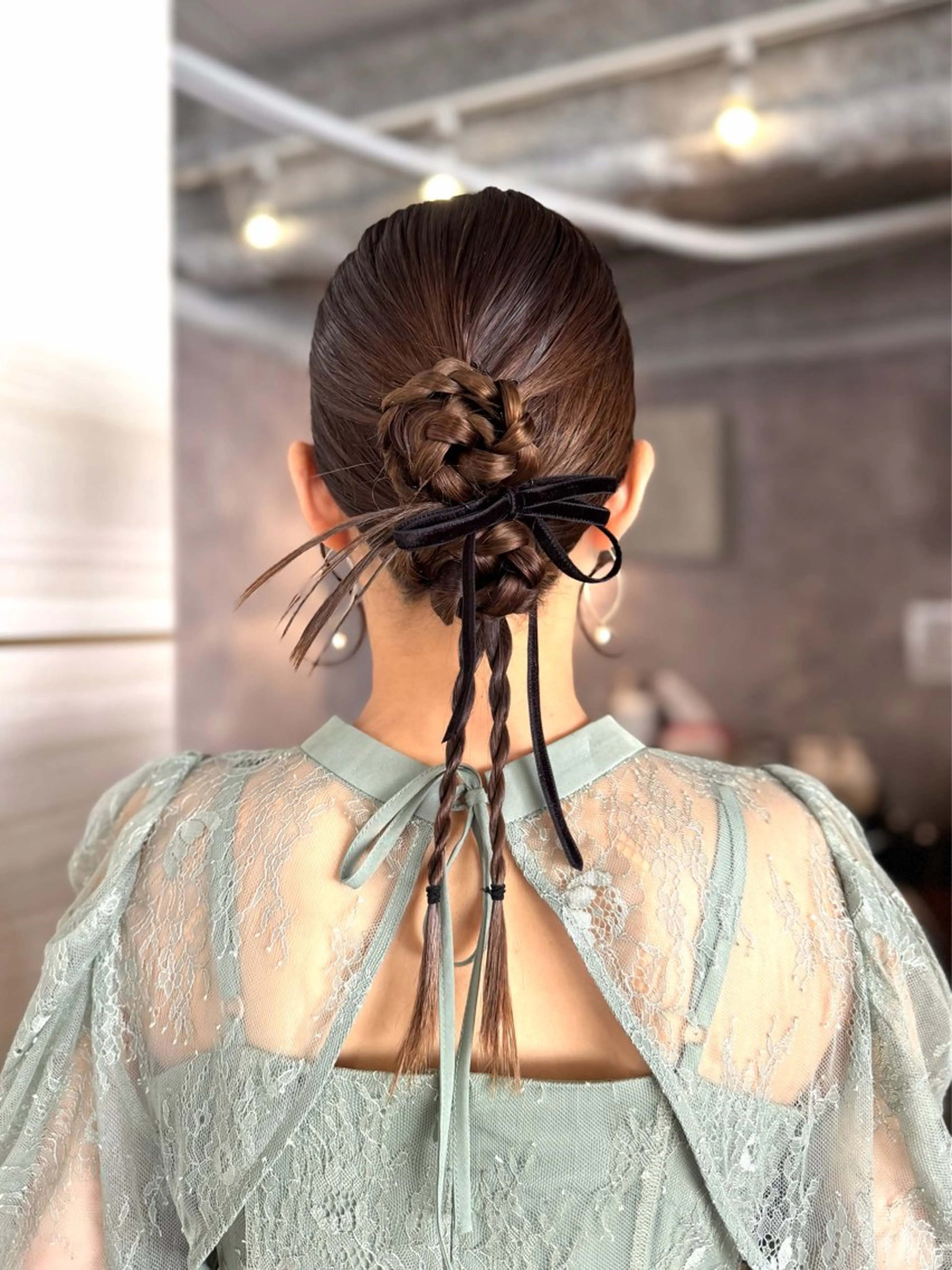 ロング ヘアアレンジ ヘアセット 🩶鈴木茉奈🩶艶髪 /透明感/暖色カラーのヘアスタイル