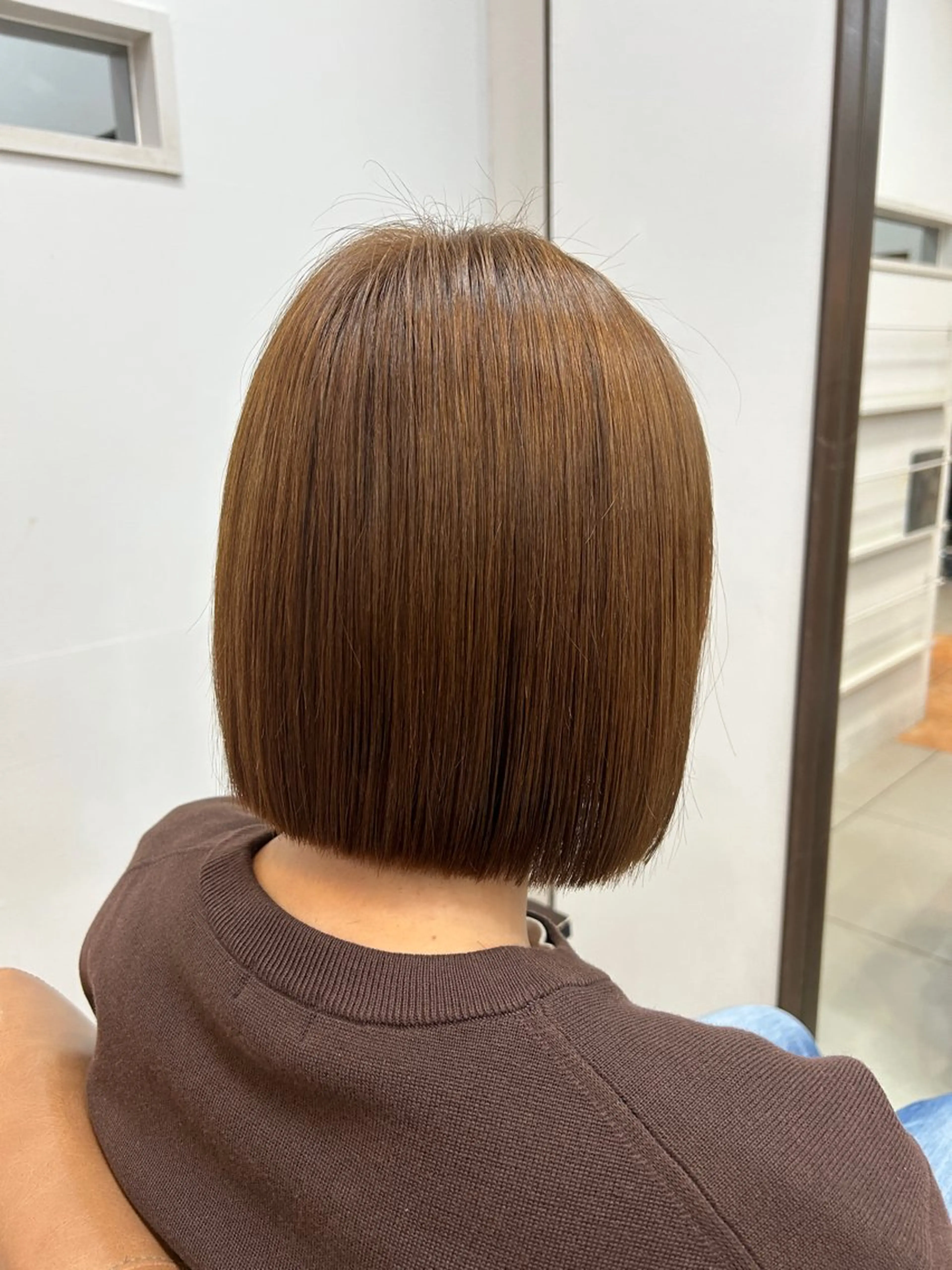 ショート カラー カット ヘアカラー 阪田 真奈未のヘアスタイル