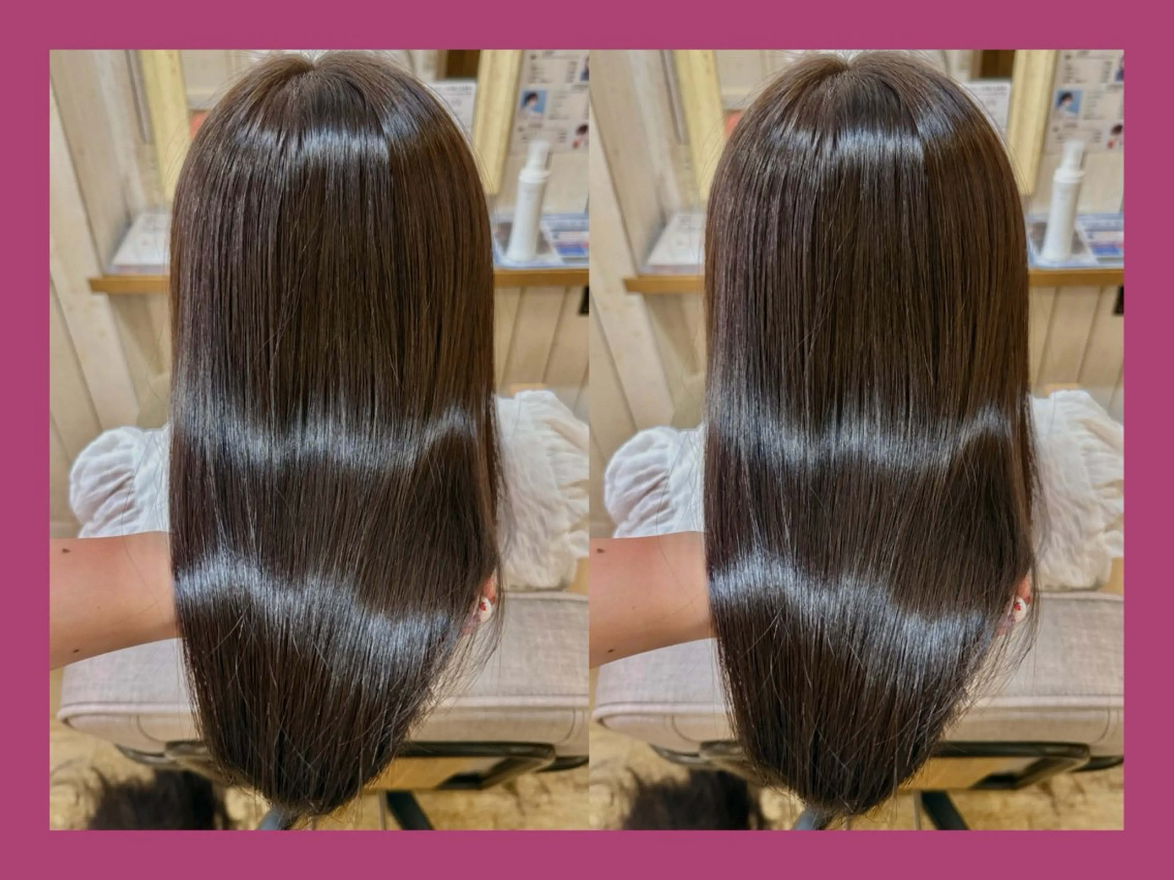 セミロング 髪質改善 髪質改善/ハイトーン /茅ヶ崎/YUUKAのヘアスタイル