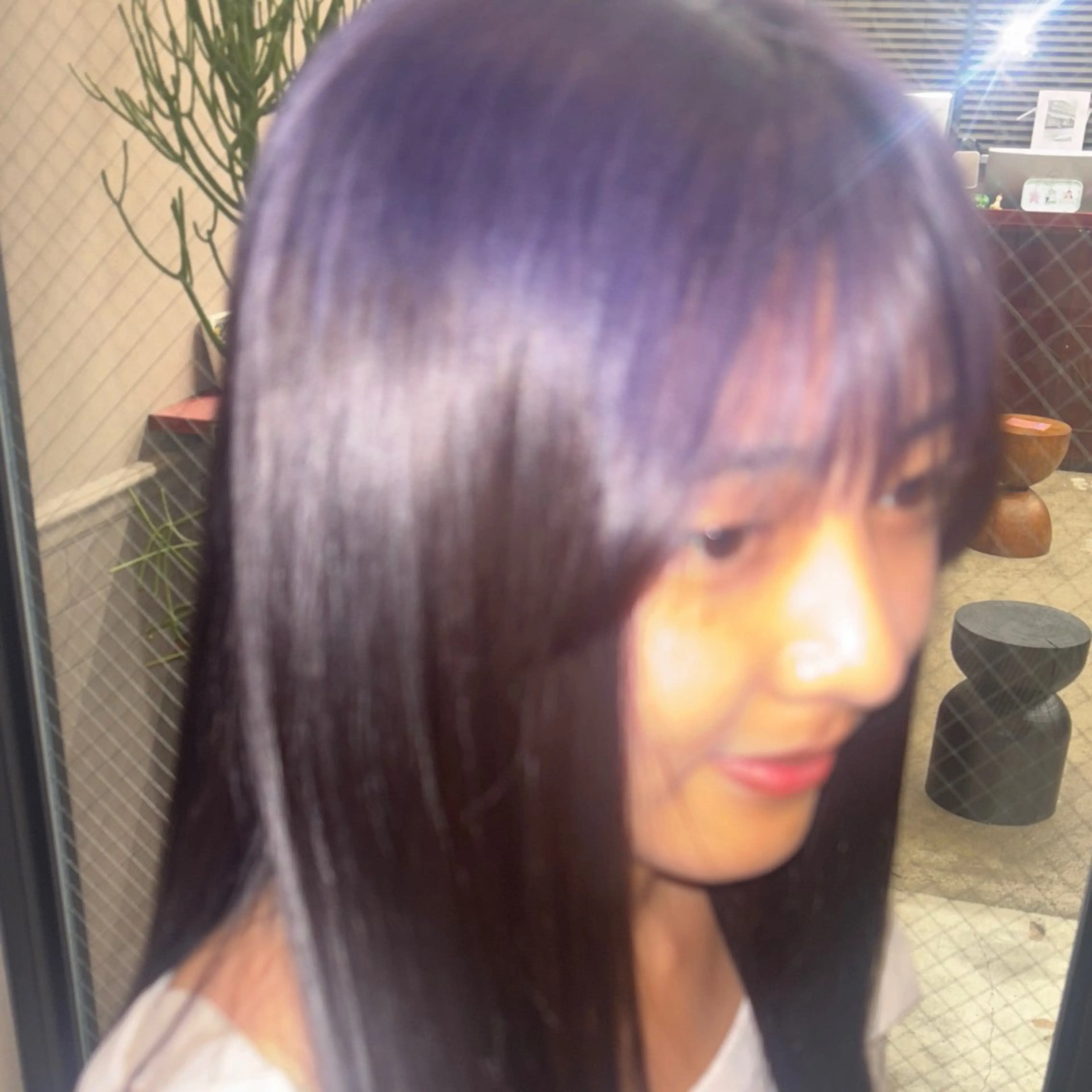 ロング カラー デザインカラー ヘアカラー HIBIKI / 透明感カラーのヘアスタイル
