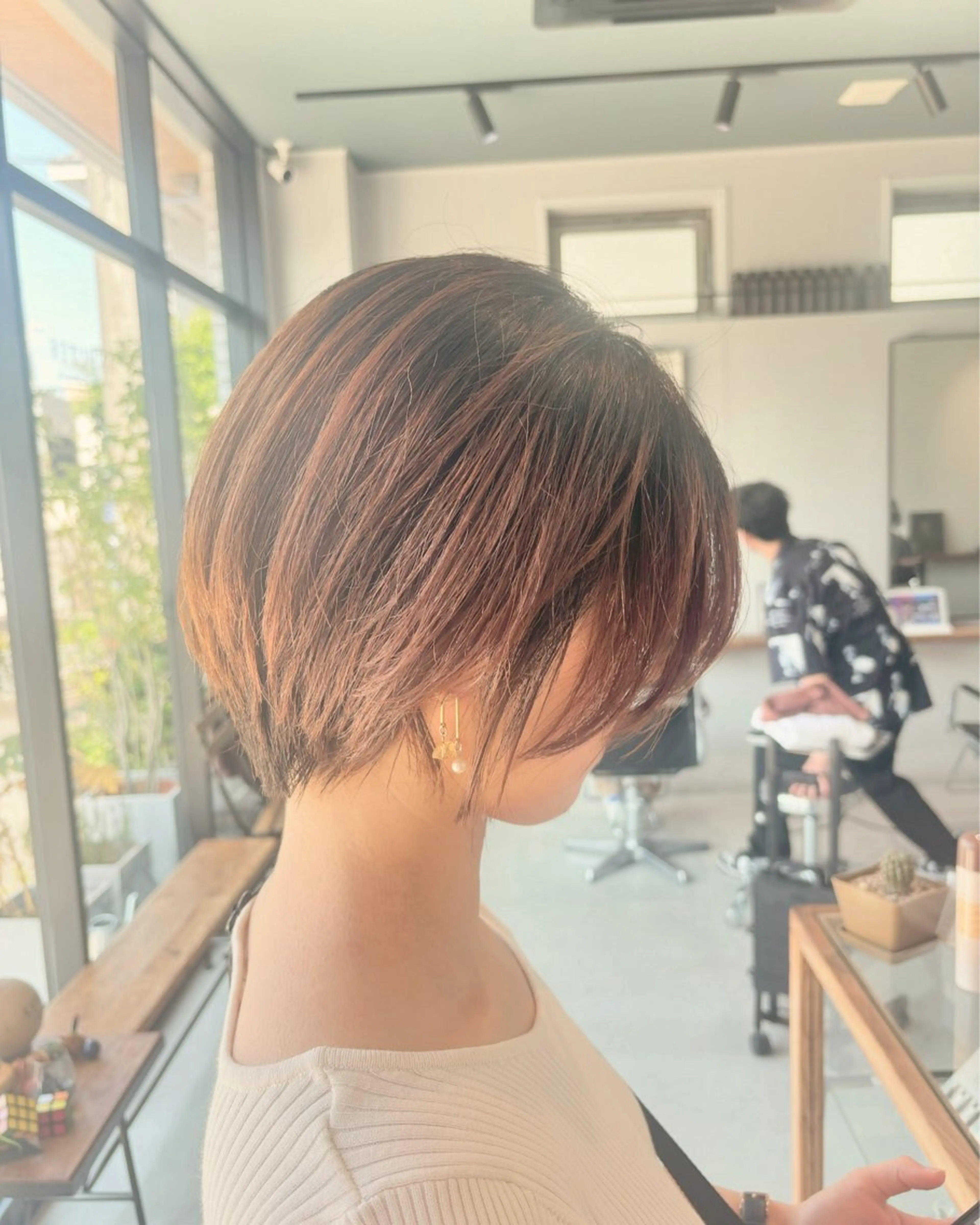 ショート ショートボブ ボブ 似合わせカット ショートヘア カット 竹内 えりこのヘアスタイル