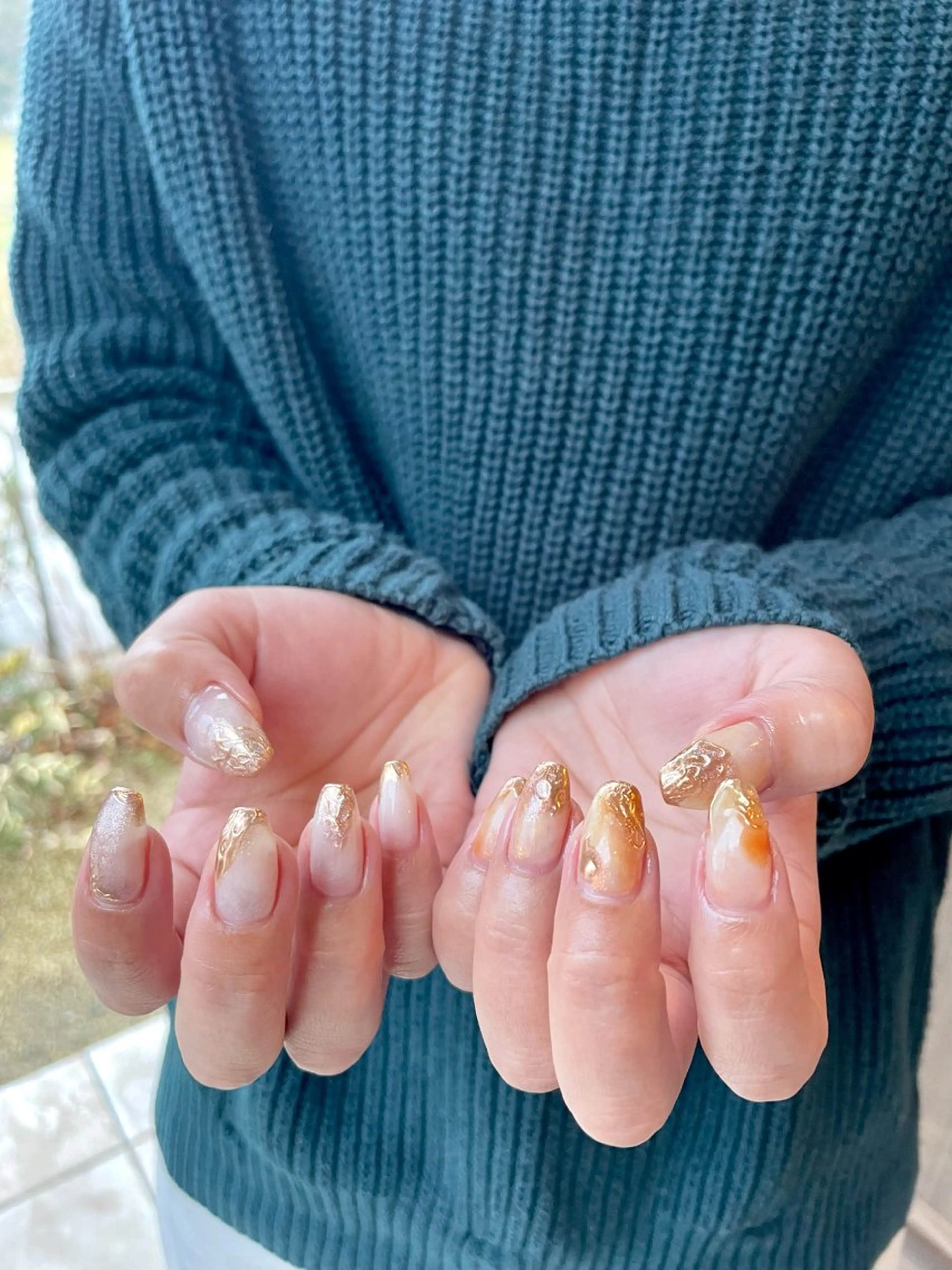 ネイル ハンドネイル フットネイル 甲府市徳行 🧸prunelleのネイルデザイン