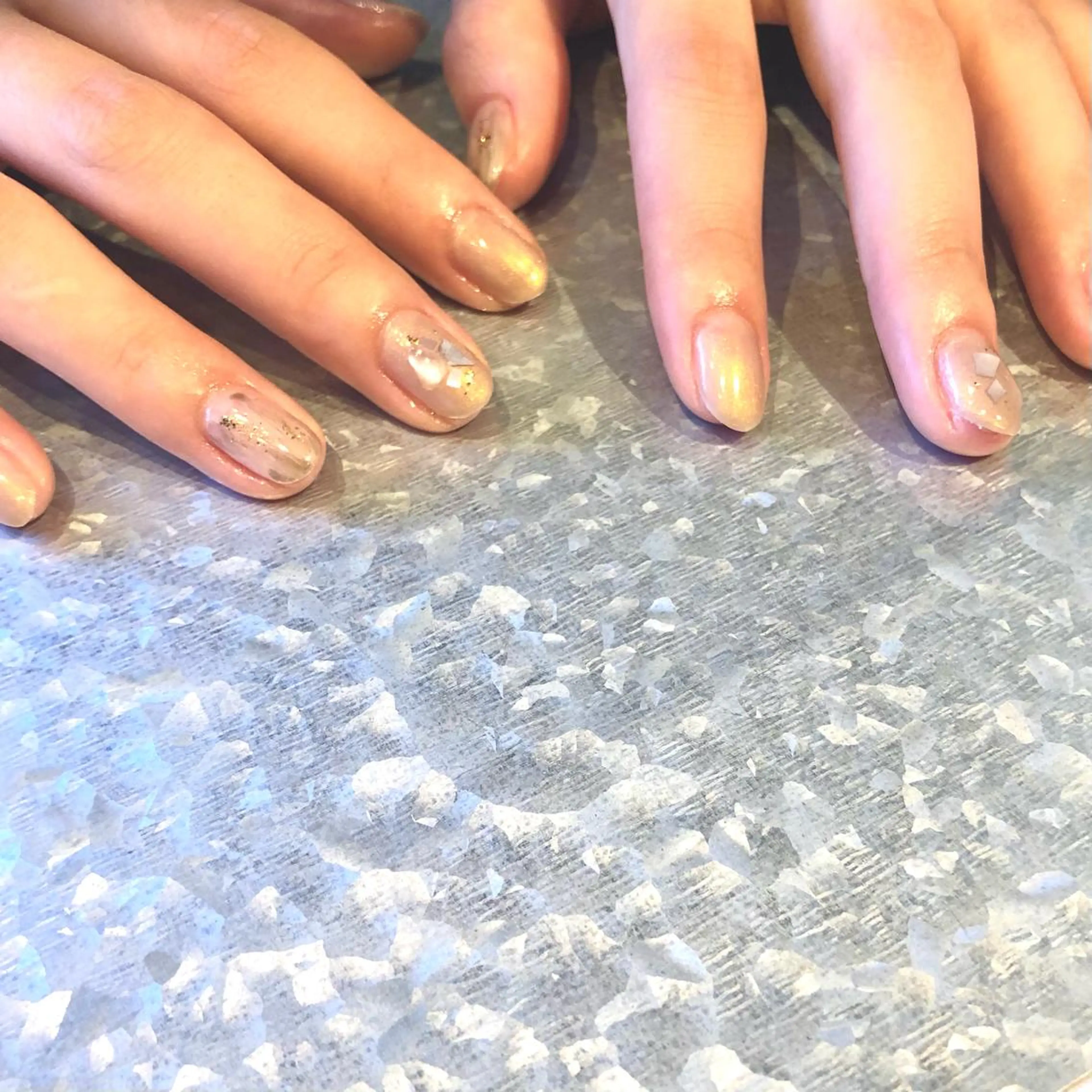 ネイル ニュアンスネイル TRAM-nail moriizumiのネイルデザイン