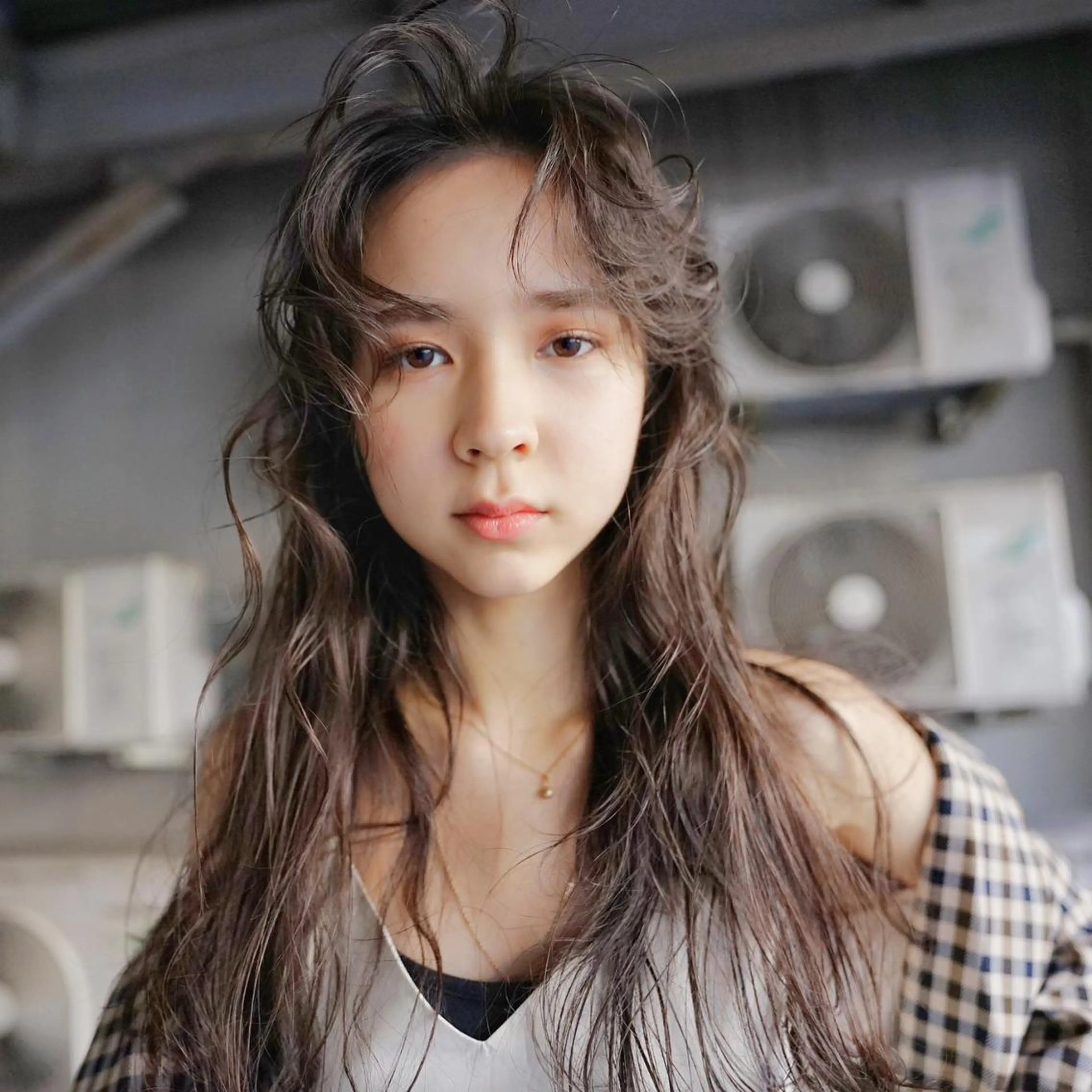 🎡コテ巻き風🎡スタイリングが楽になる💗ケアデジタルパーマ+デザインカット 🏷️14,000の写真