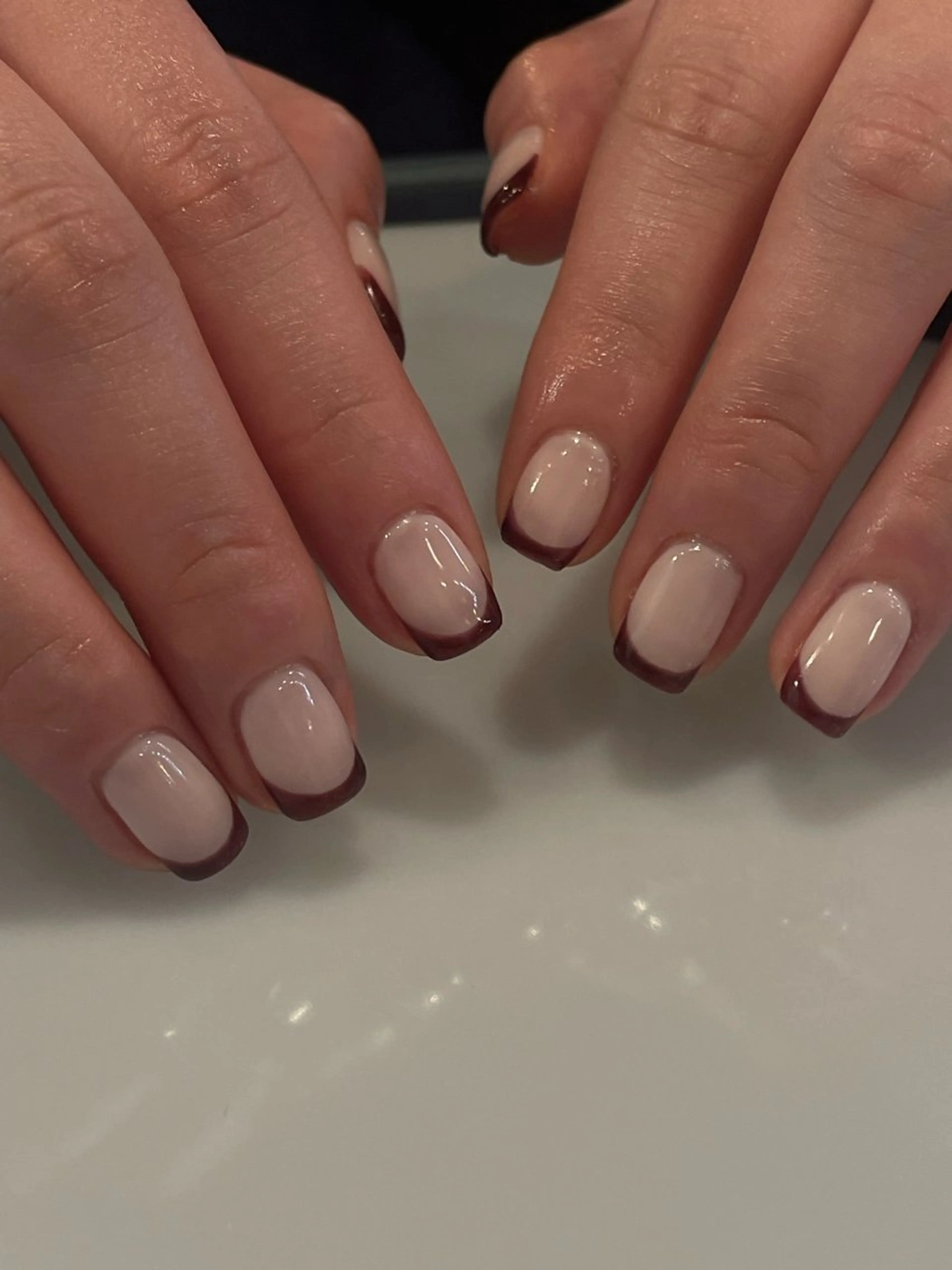 ネイル フレンチネイル 春ネイル ハンドネイル Nail salon Relum所属・小林 珠莉のネイルデザイン