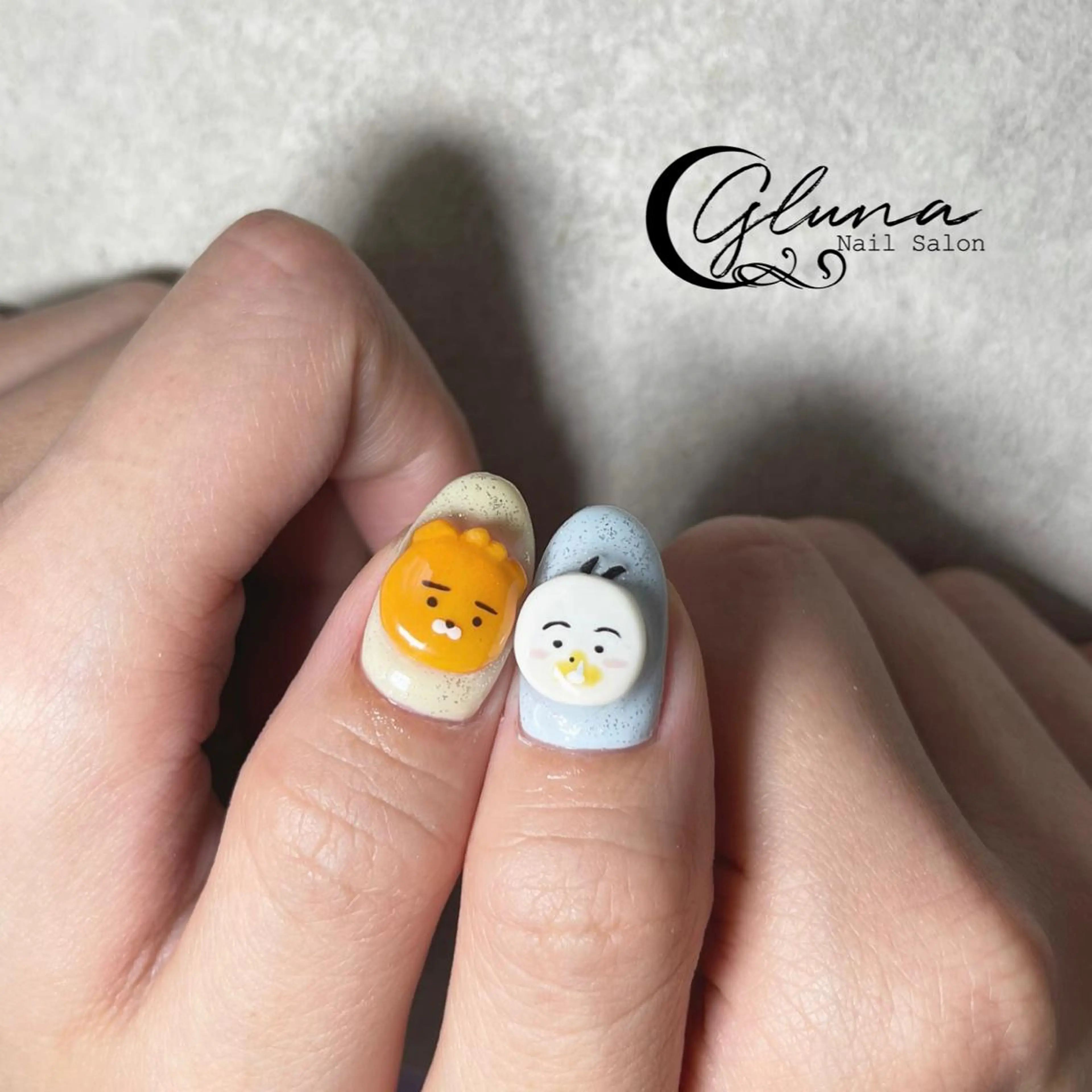 ネイル ハンドネイル gluna nailのネイルデザイン