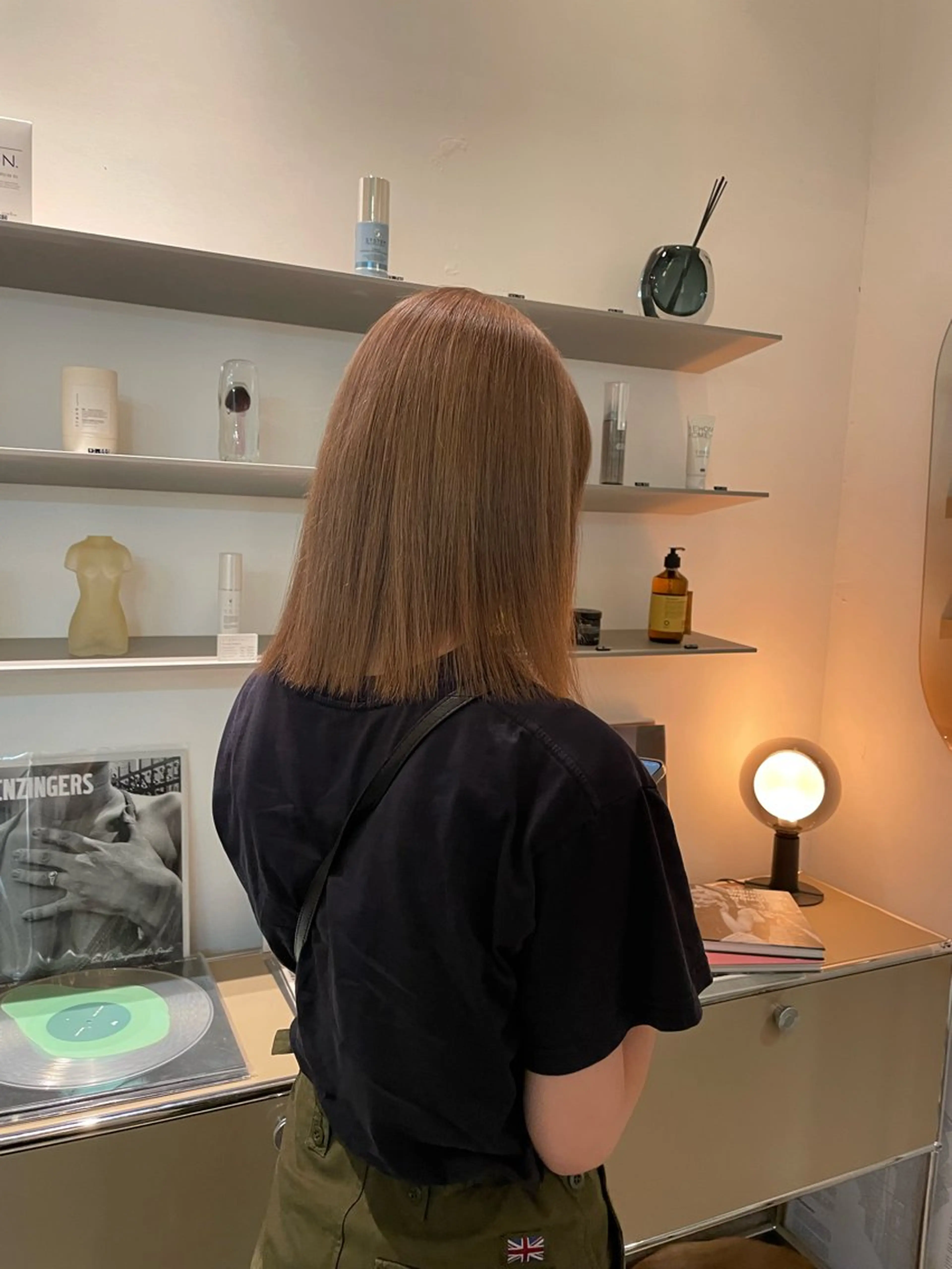 セミロング HITOMI 福岡パーマのヘアスタイル