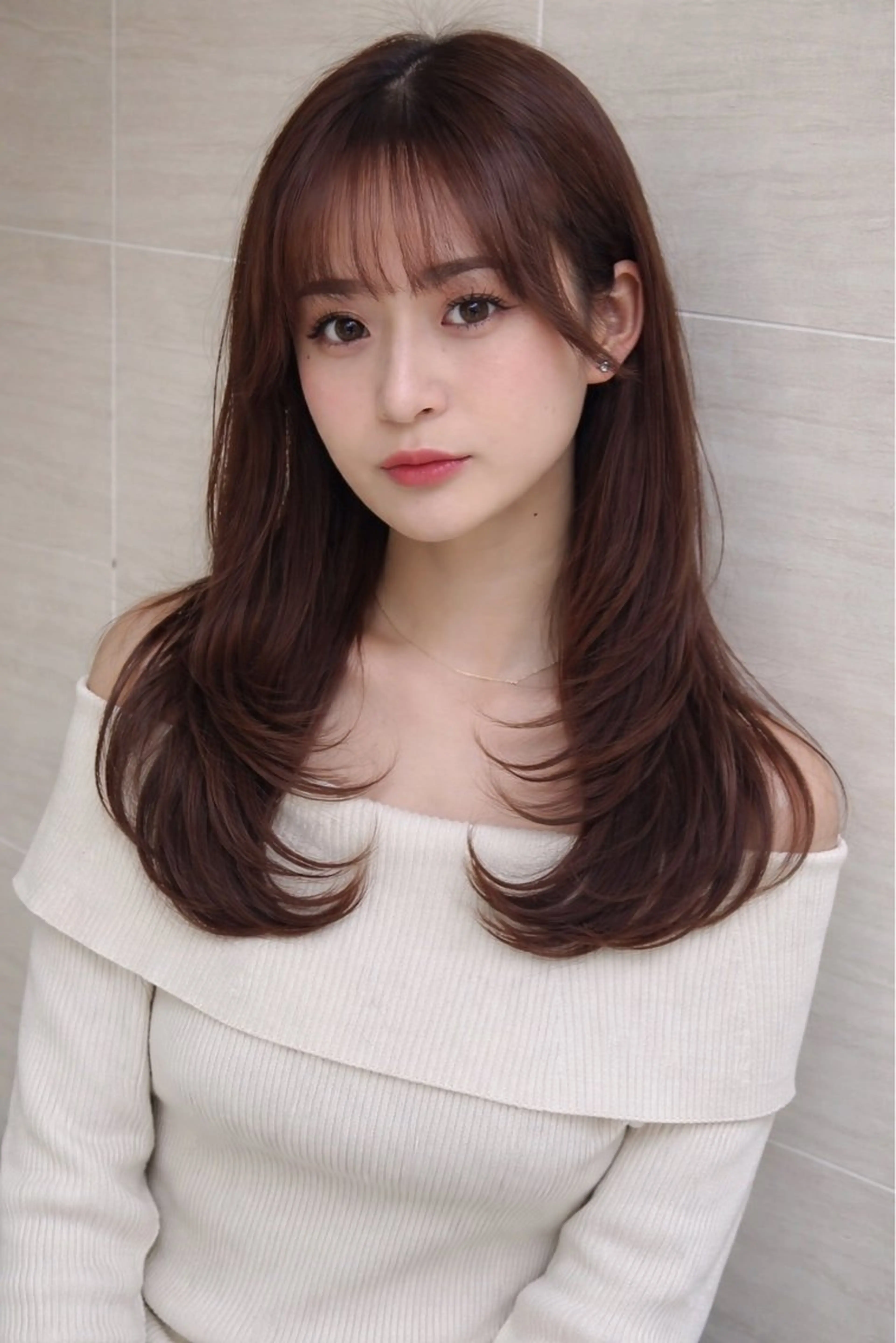 ロング ORO池田店　日向 春喜のヘアスタイル
