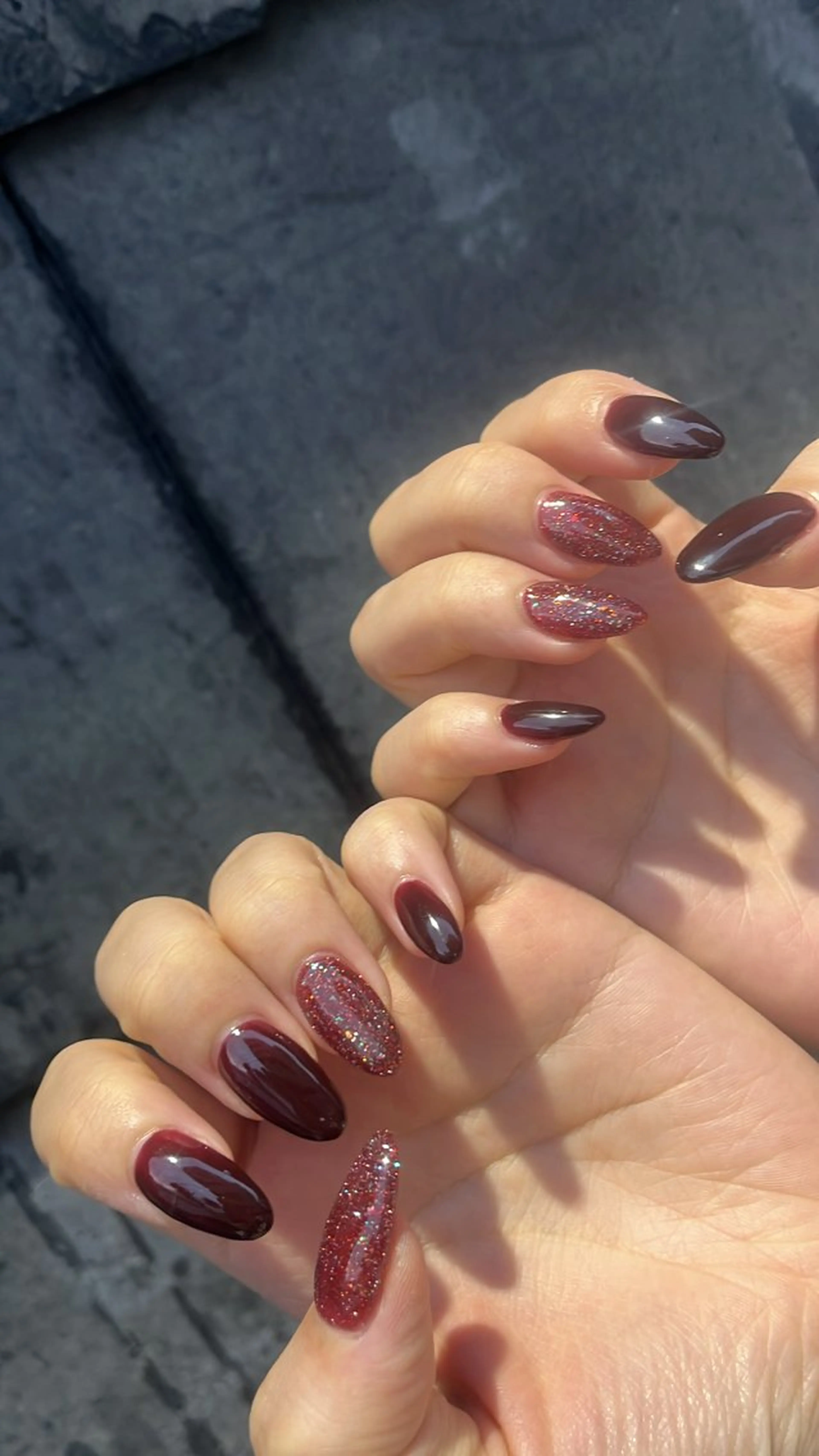 ネイル ニュアンスネイル シンプルネイル ハンドネイル SAKU  nail[サクネイル]所属・SAKU nail 作島茜のネイルデザイン