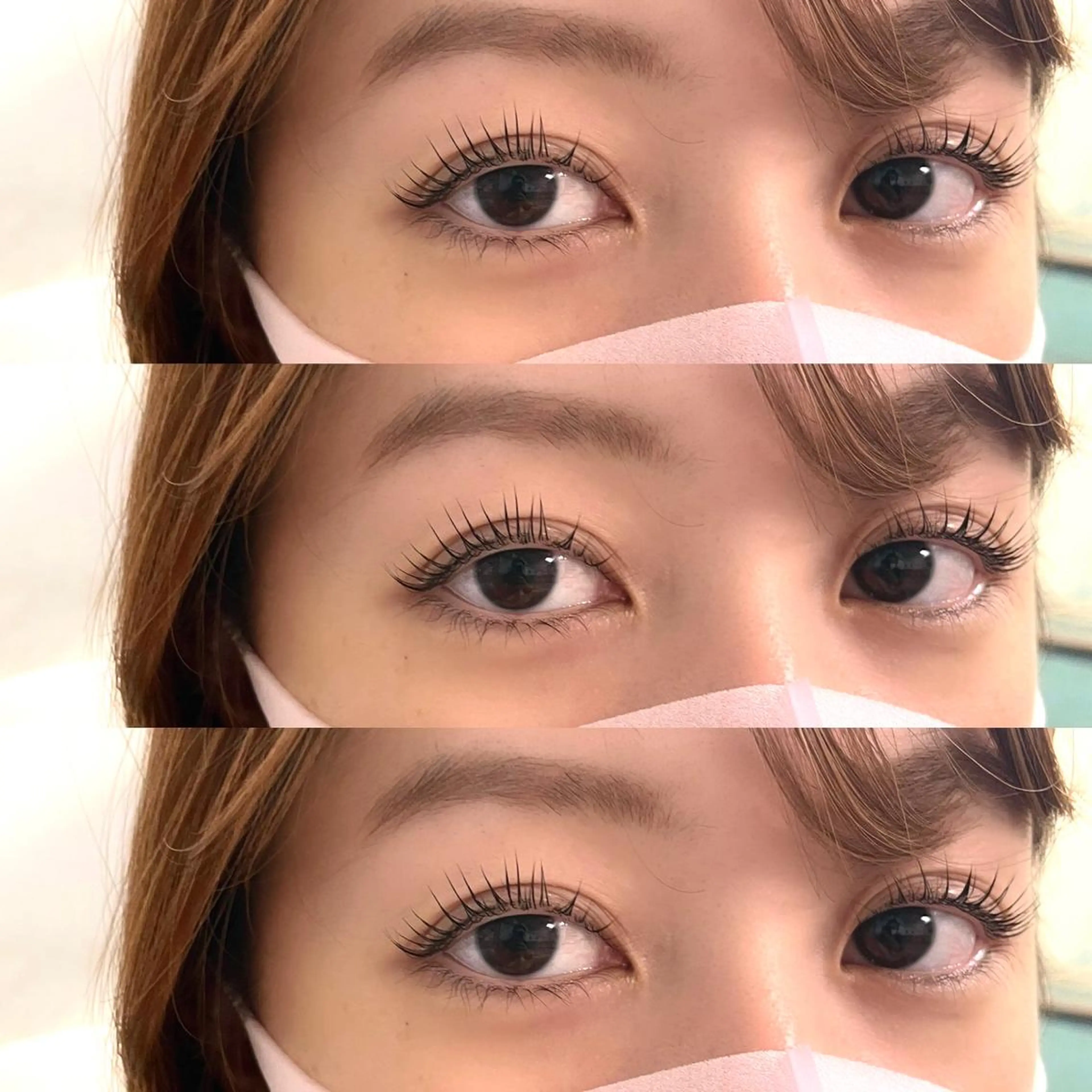 マツエク・マツパ パリジェンヌラッシュリフト 吉祥寺kasumi 🌛eye/browのマツエク・マツパデザイン