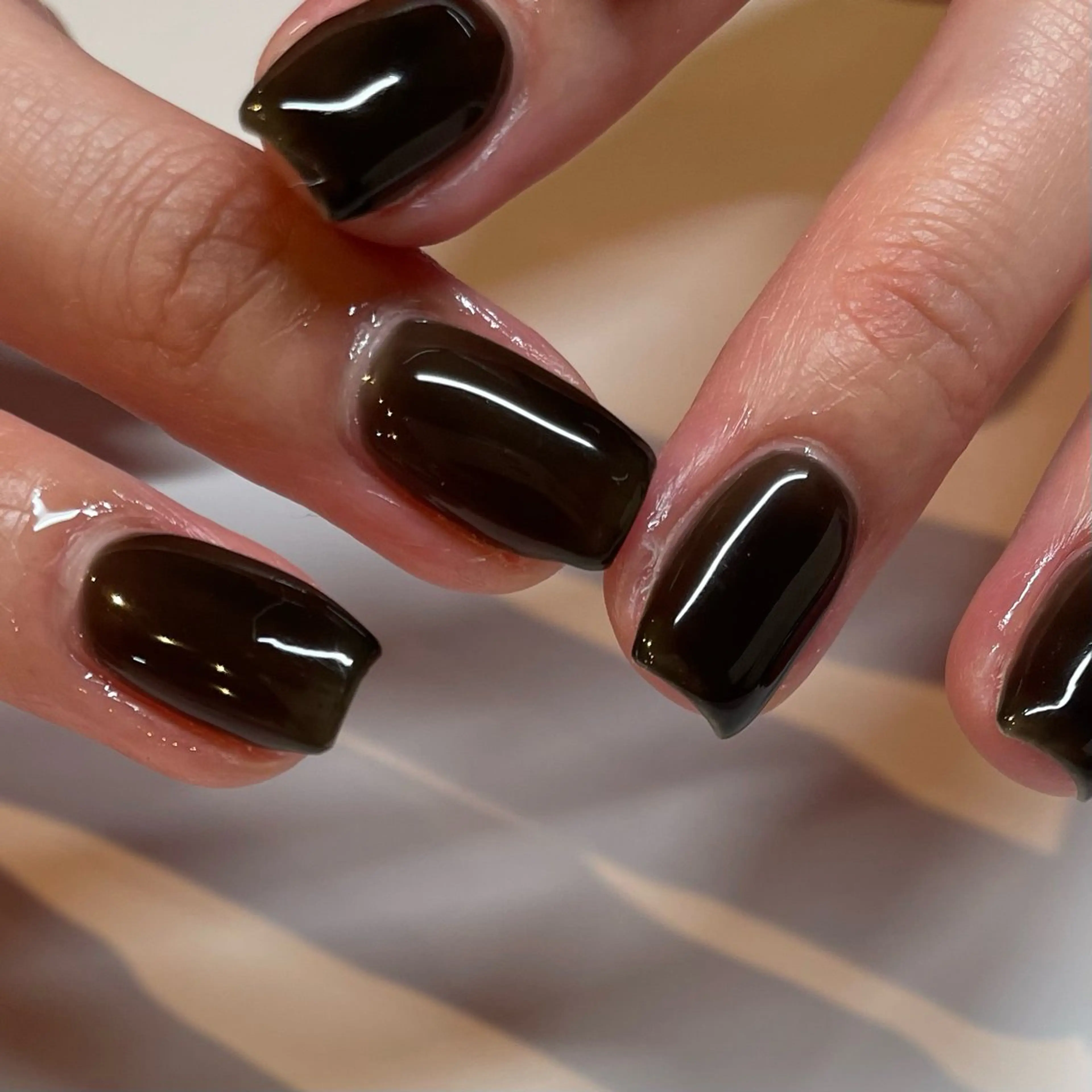 ネイル ワンカラーネイル Manon Yuiのネイルデザイン