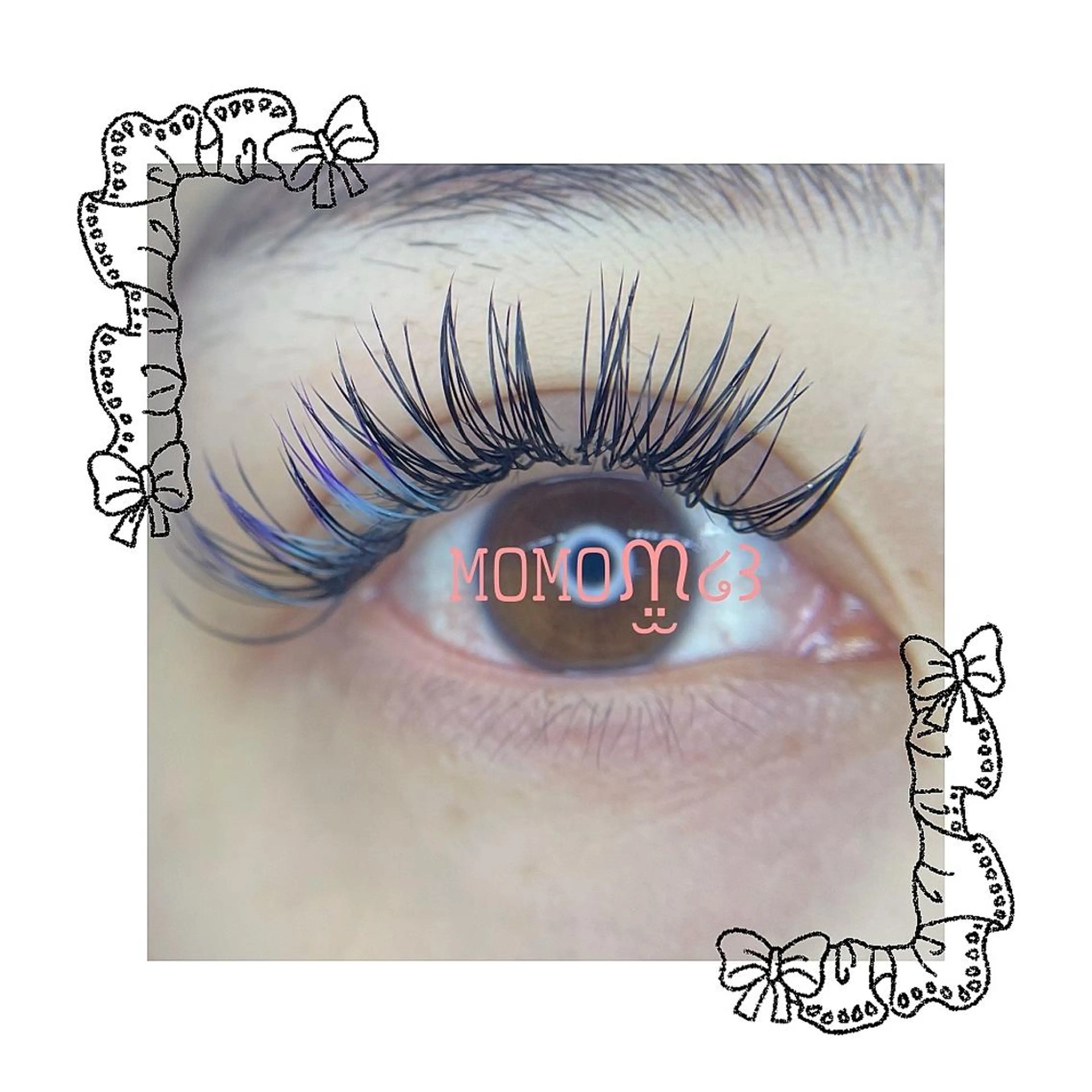 マツエク・マツパ バインドロック マツエク モテデザインのプロ モモ🍑のマツエク・マツパデザイン