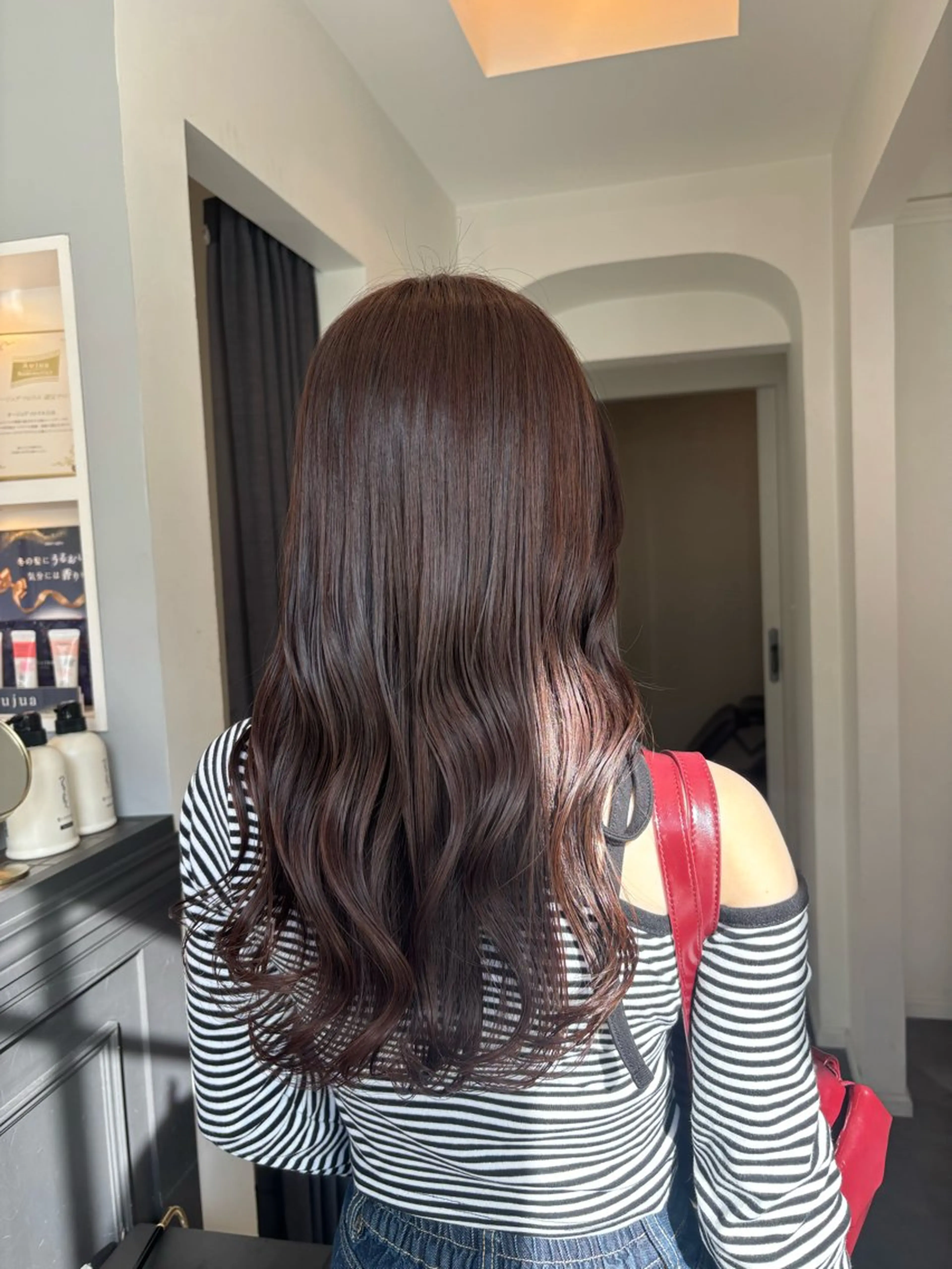 セミロング カラー カット ヘアカラー トリートメント 似合わせhair🎀 Manaのヘアスタイル