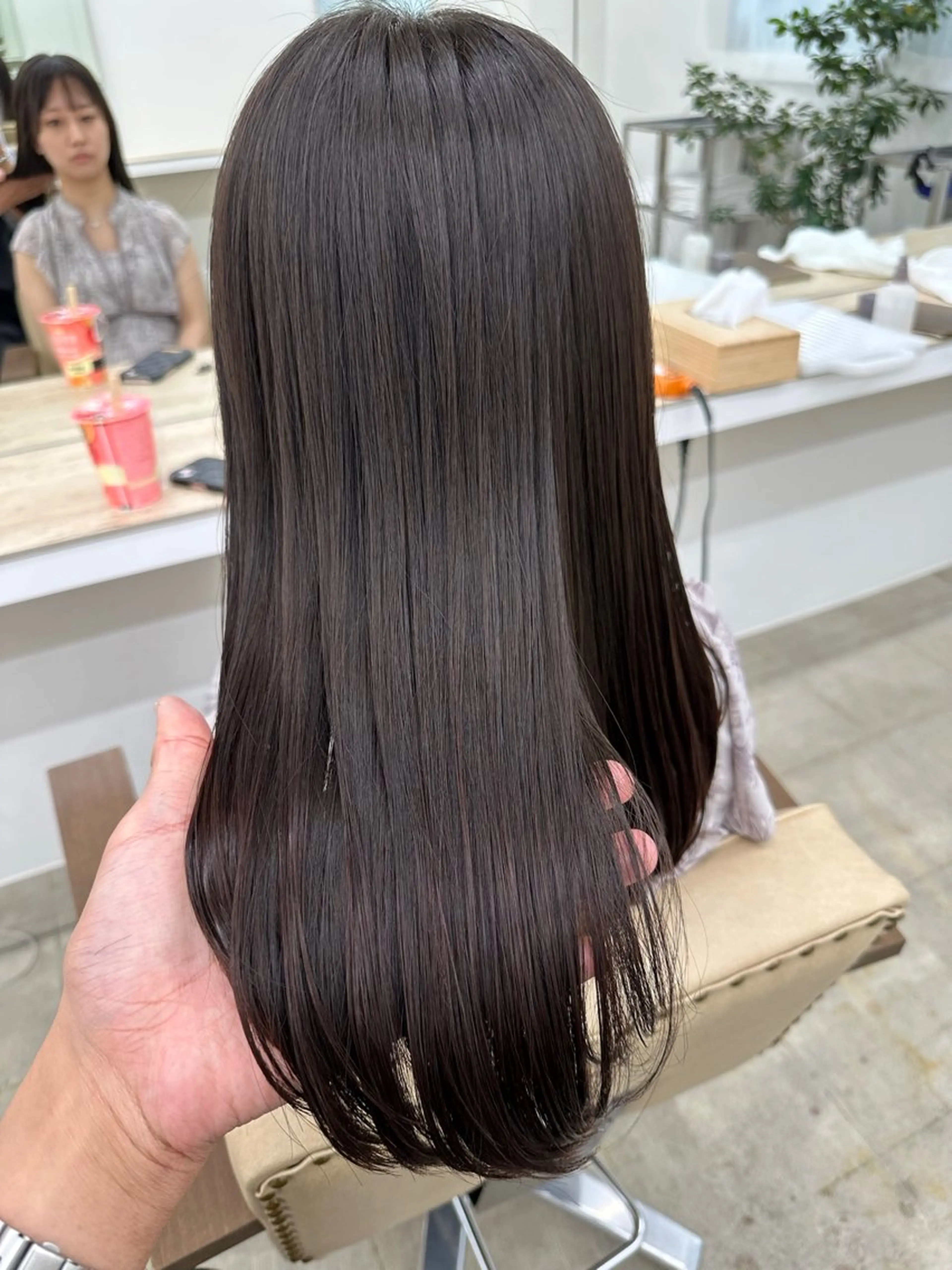 【当日限定】ミニモ特別メニュー✨カット+Aujua(オージュア)トリートメント🪇の写真