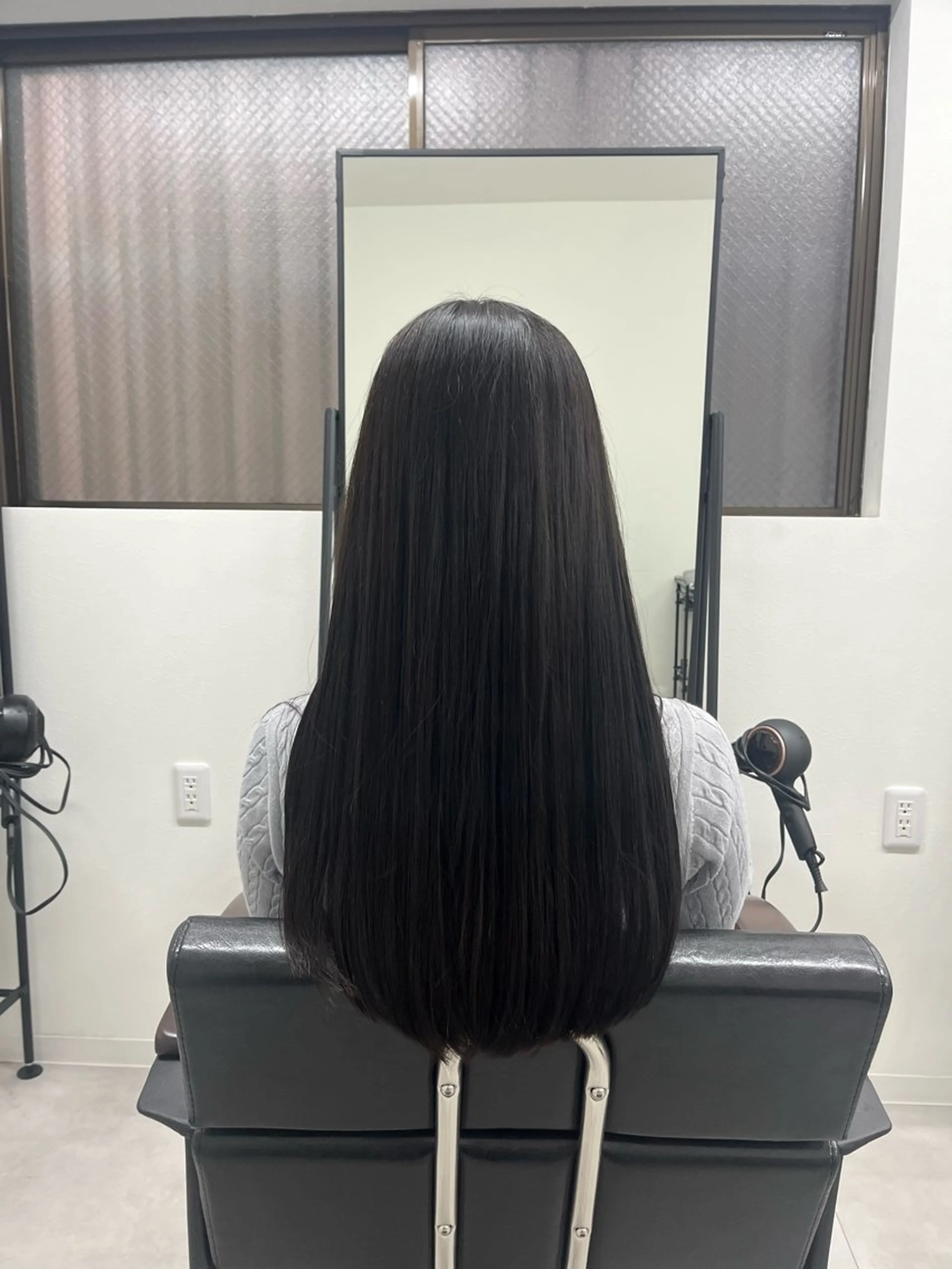 セミロング カット ヘアカラー トリートメント 銀座/髪質改善 /艶髪/笠原一唆のヘアスタイル