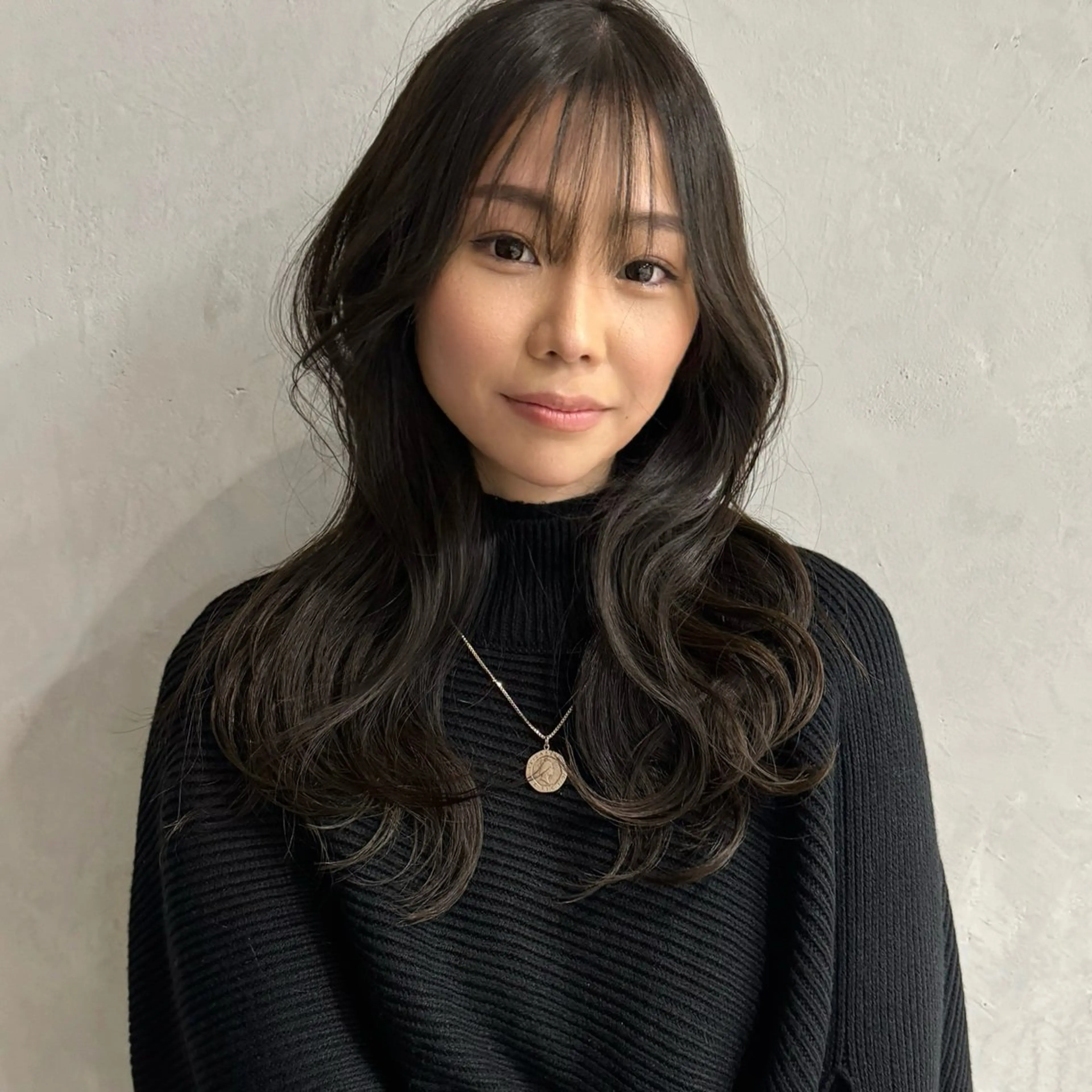 ロング カラー カット ヘアカラー トリートメント SALOWIN RayⅡ銀座店所属・本場の韓国ヘア 🇰🇷 中尾 崇人のヘアスタイル