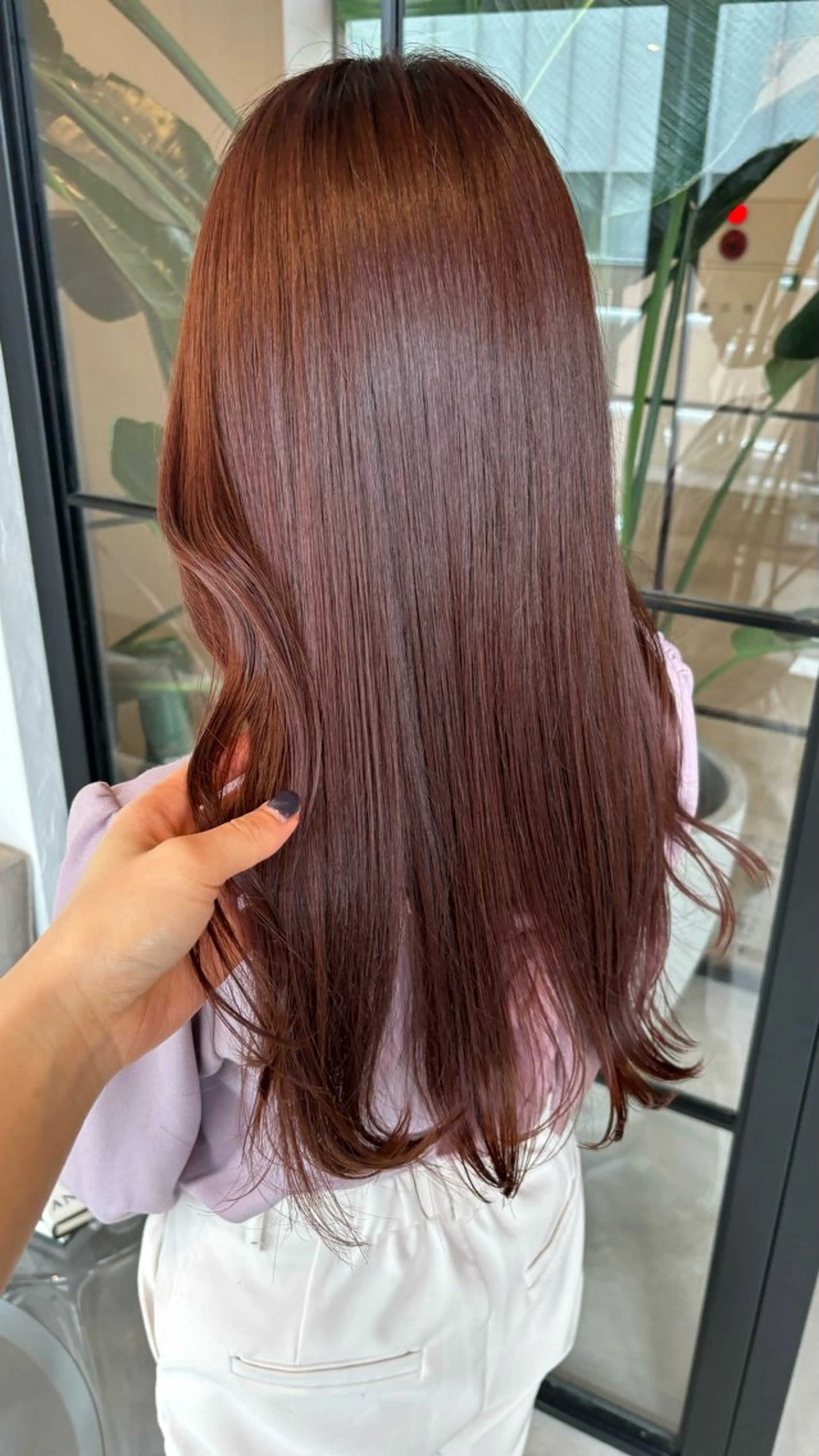 カラー ヘアカラー トリートメント 柔らかベージュ🩰/ 新潟駅/くるみのヘアスタイル