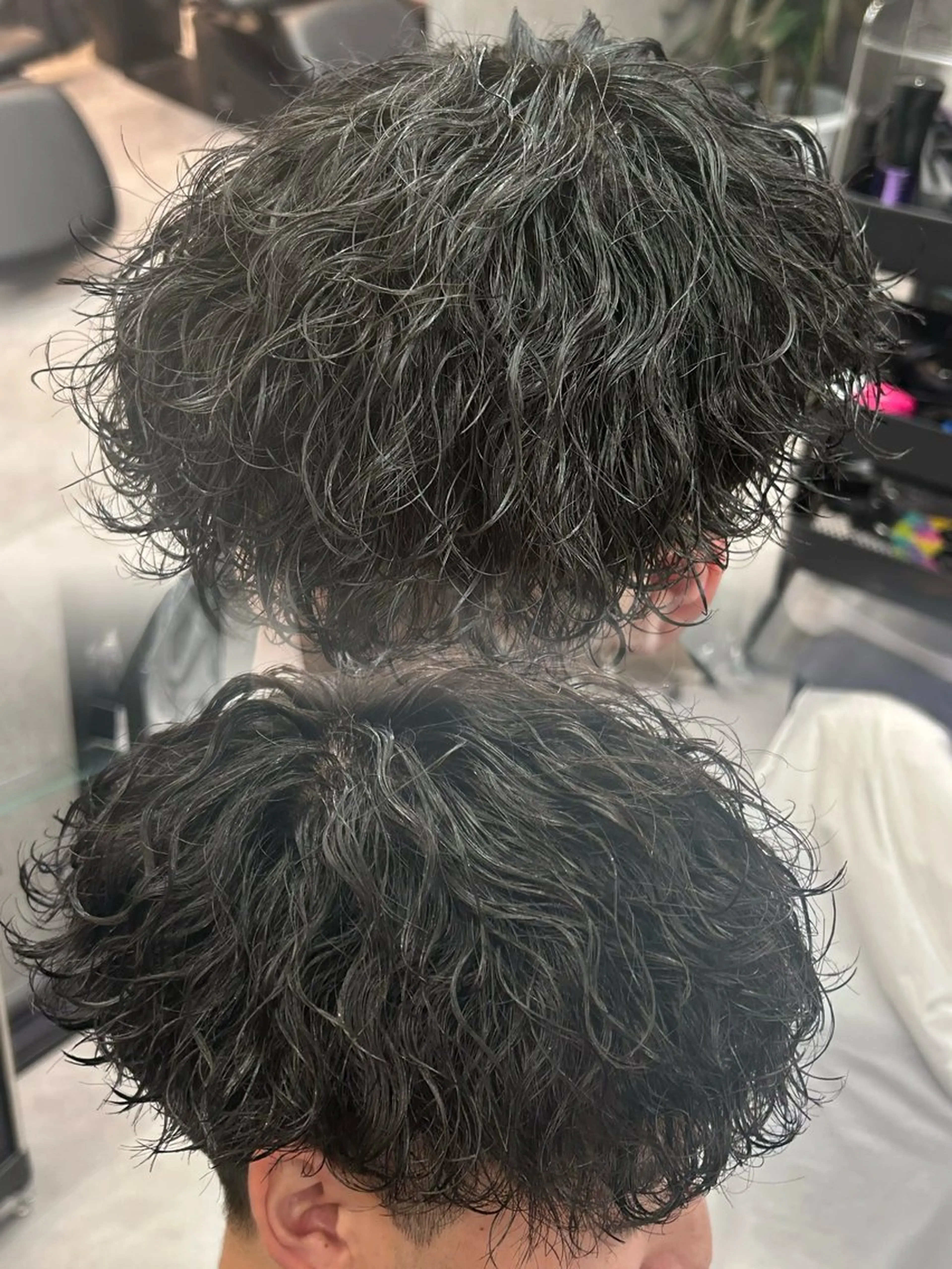 ショート カラー パーマ キッズ カット メンズ特化 👑YUTAのヘアスタイル