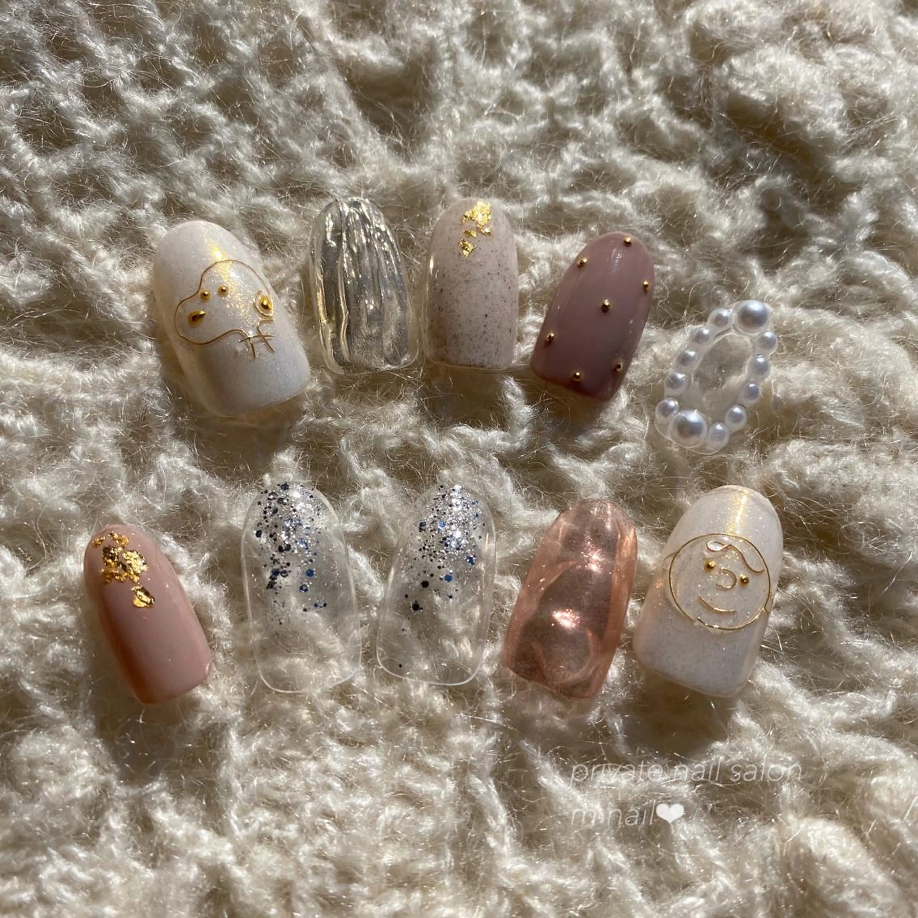 ネイル ハンドネイル 小河原 舞のネイルデザイン