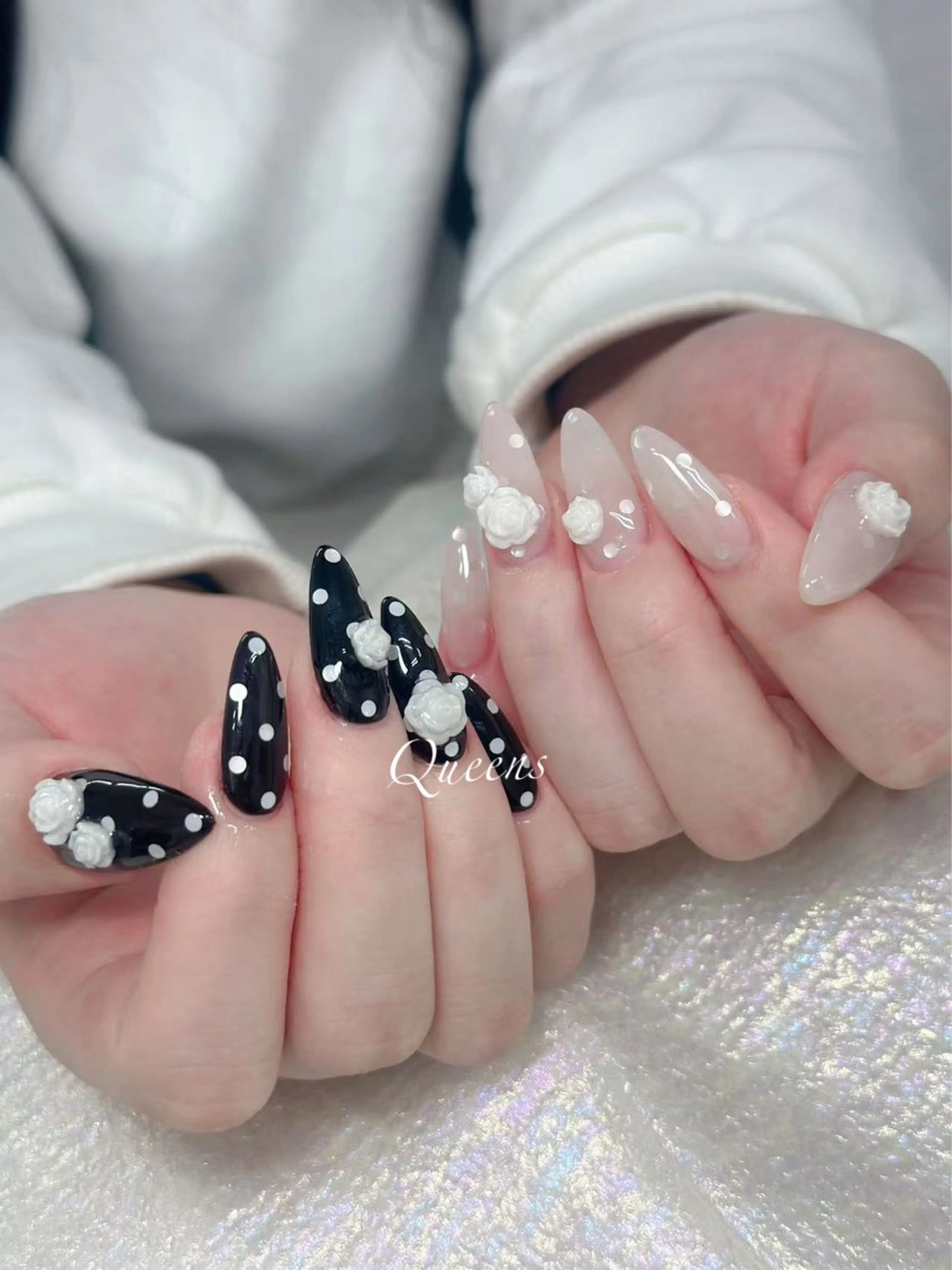 ネイル ハンドネイル Queens マオのネイルデザイン