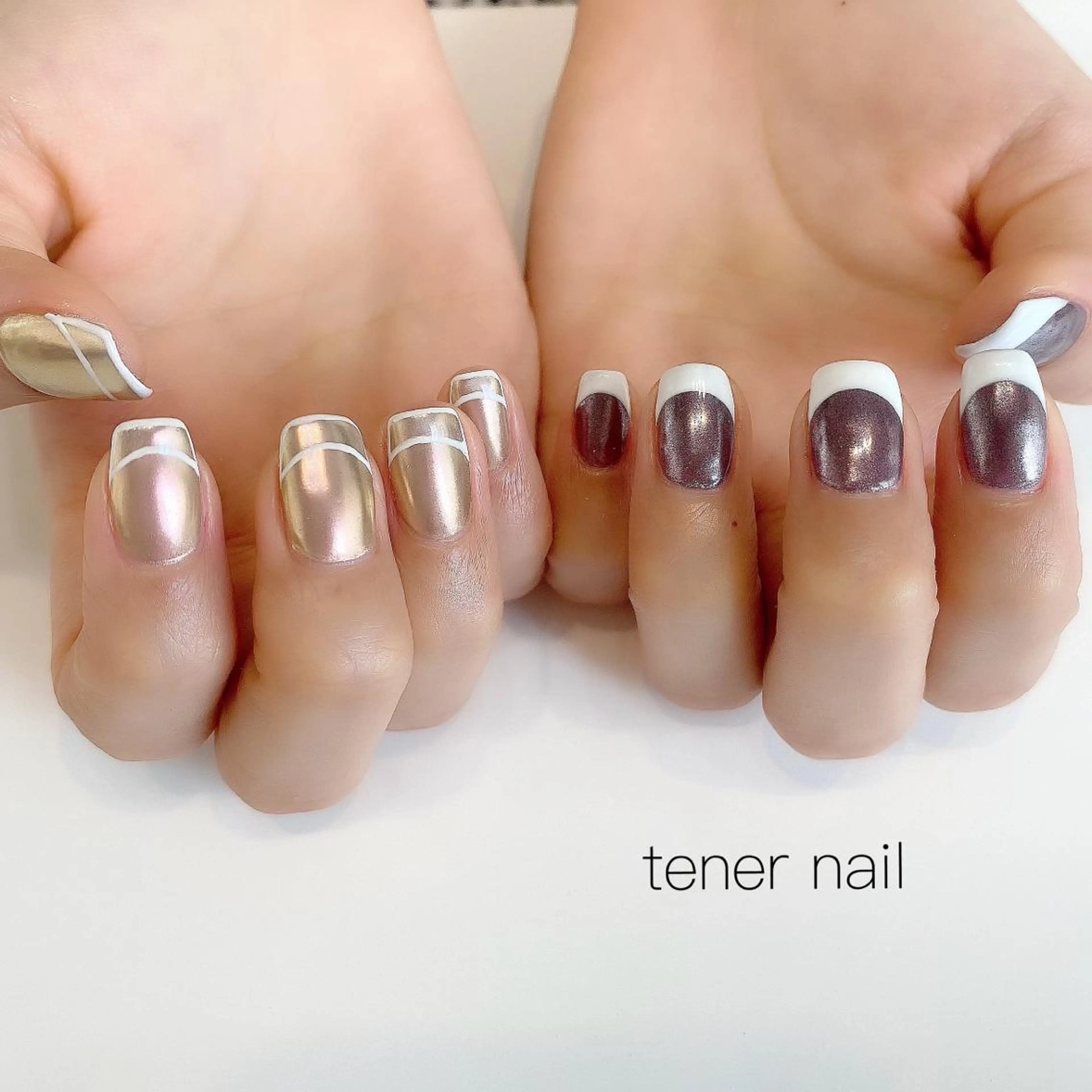 ネイル フレンチネイル ニュアンスネイル テネルネイル tener nailのネイルデザイン