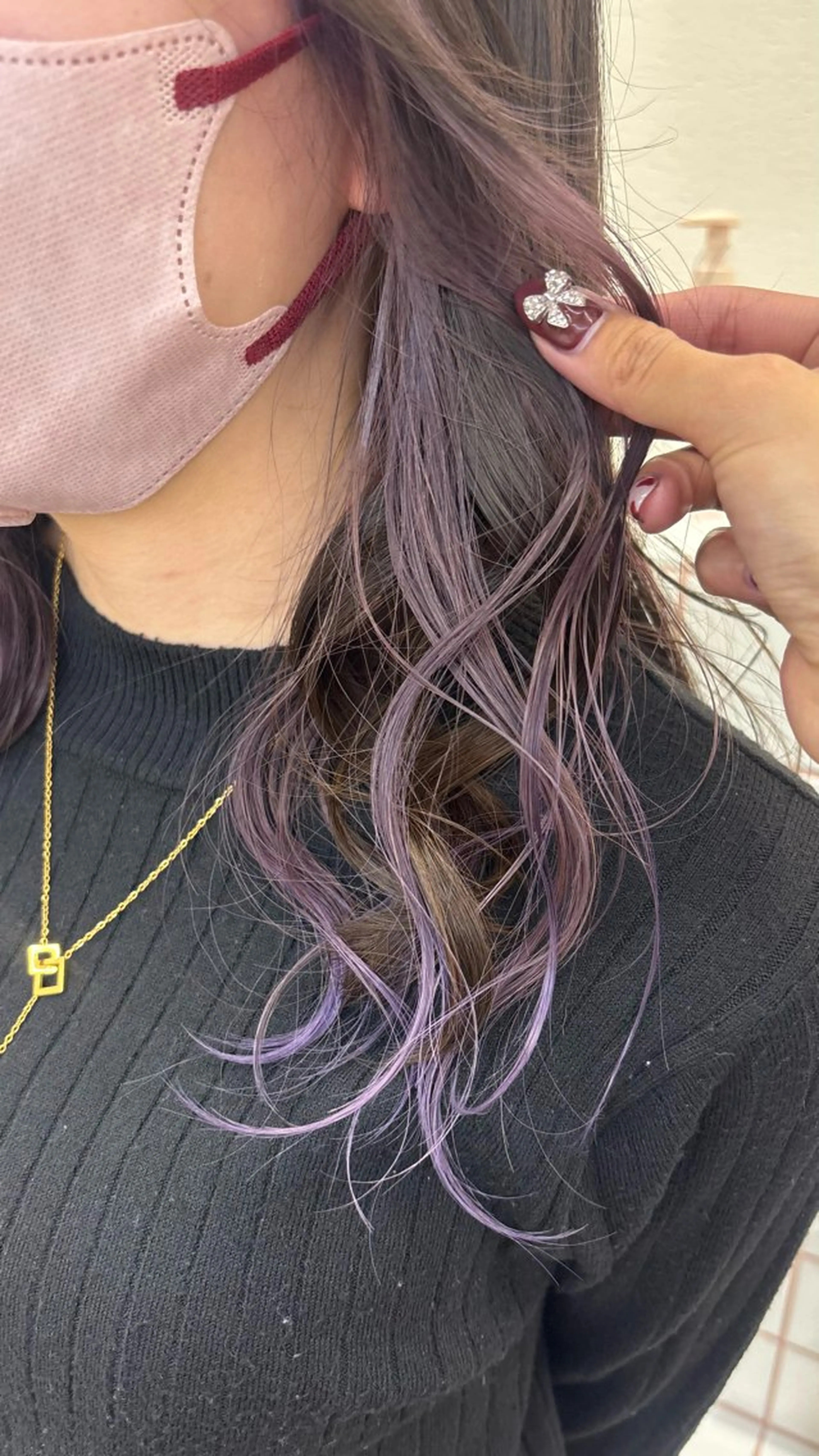 カラー ヘアカラー トリートメント Asumi/丸の内 /ブリーチ/花屋併設のヘアスタイル