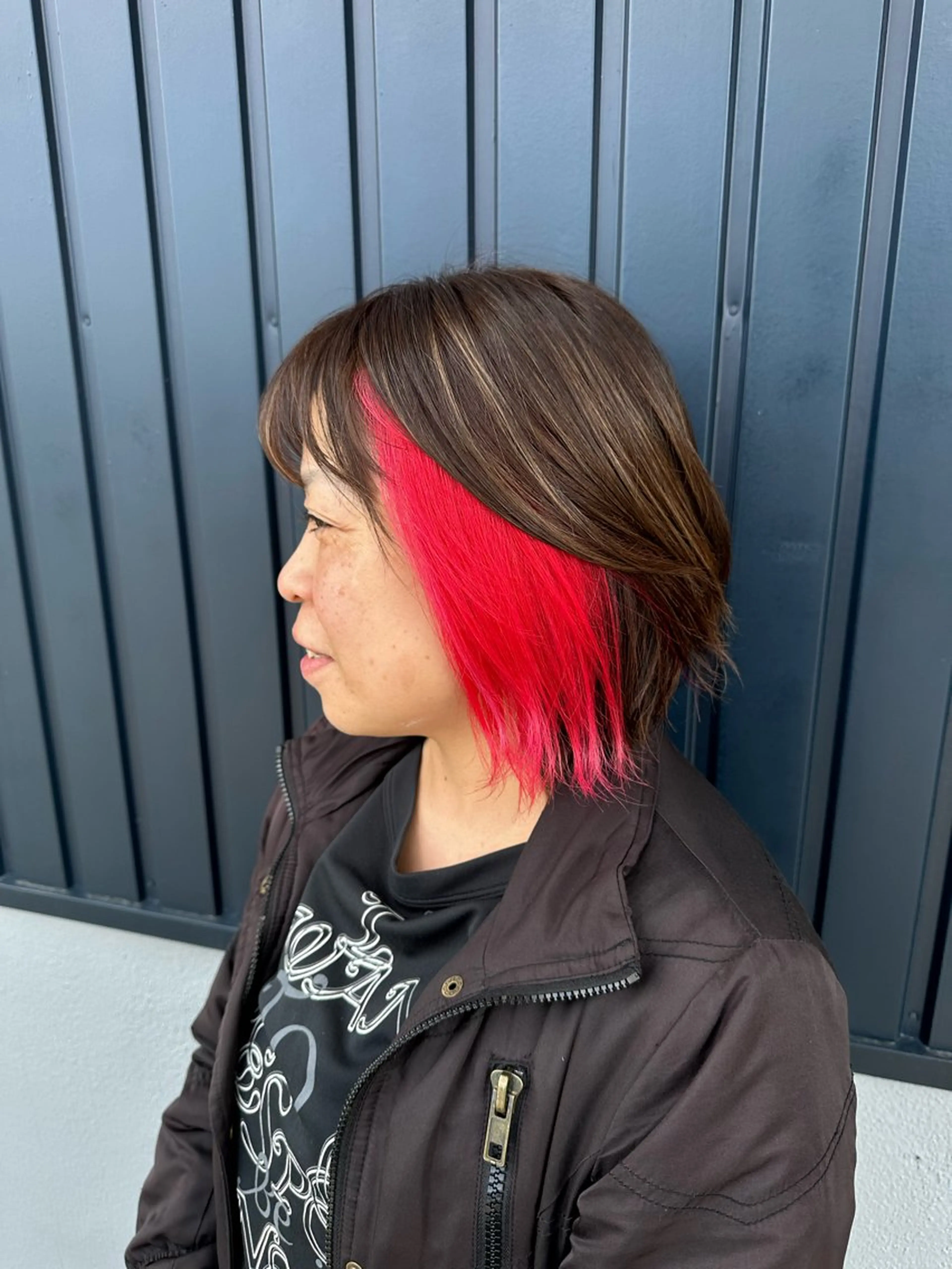 カラー Lantana 前野心結のヘアスタイル