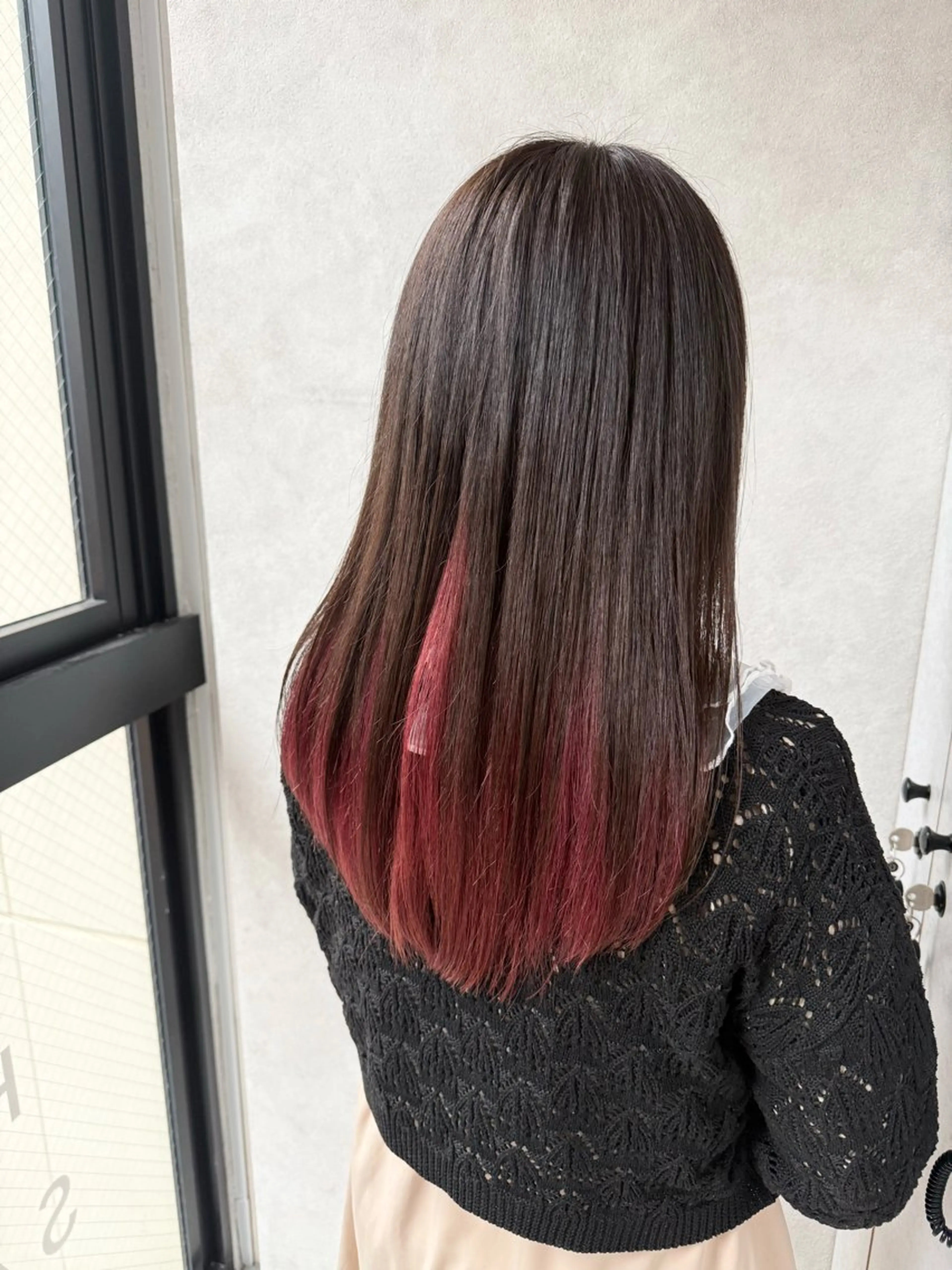 セミロング ヘアカラー 🍎森貝洋亮🍎 ブリーチカラー特化のヘアスタイル