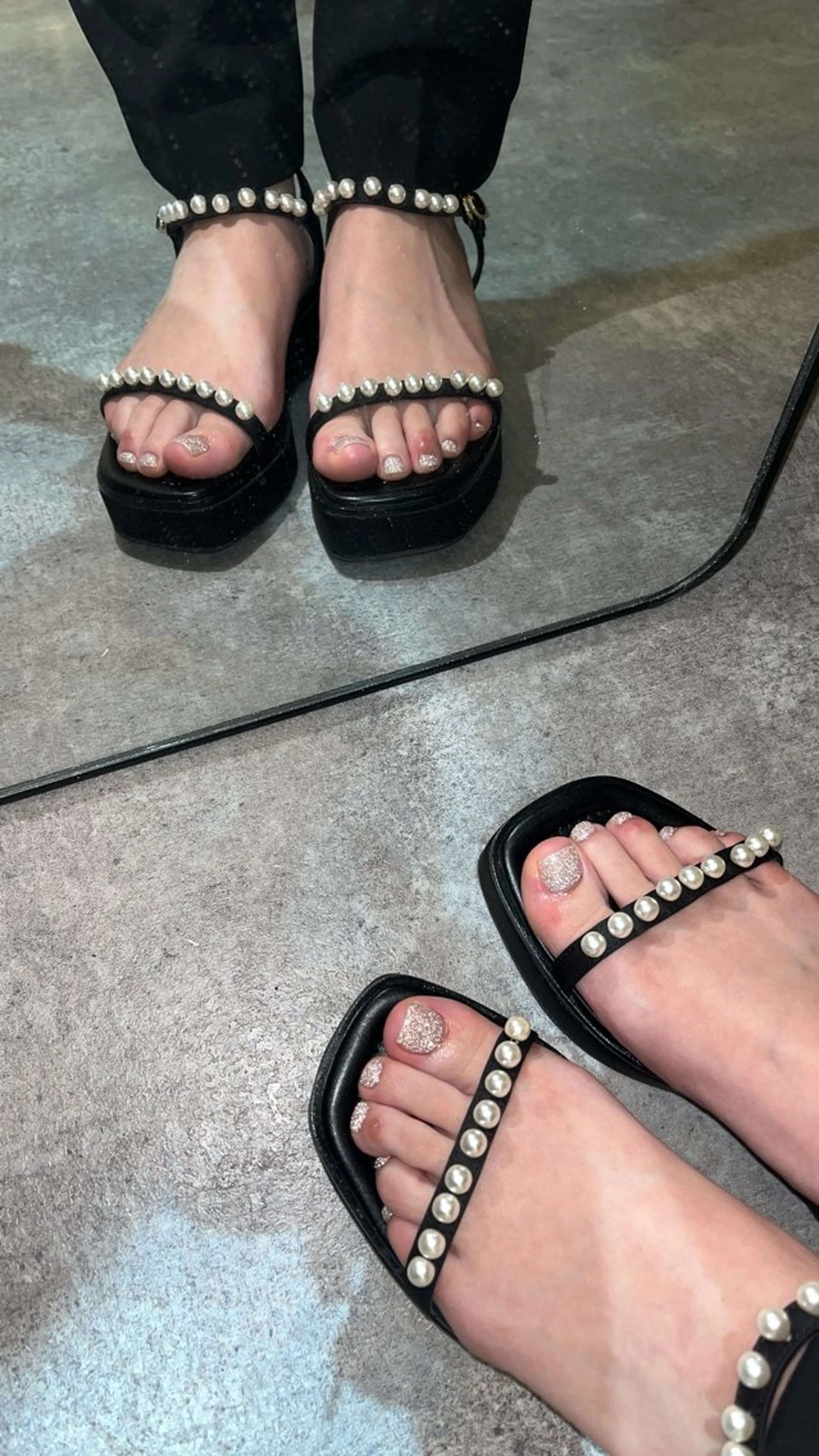 フット フラッシュワンカラーの写真