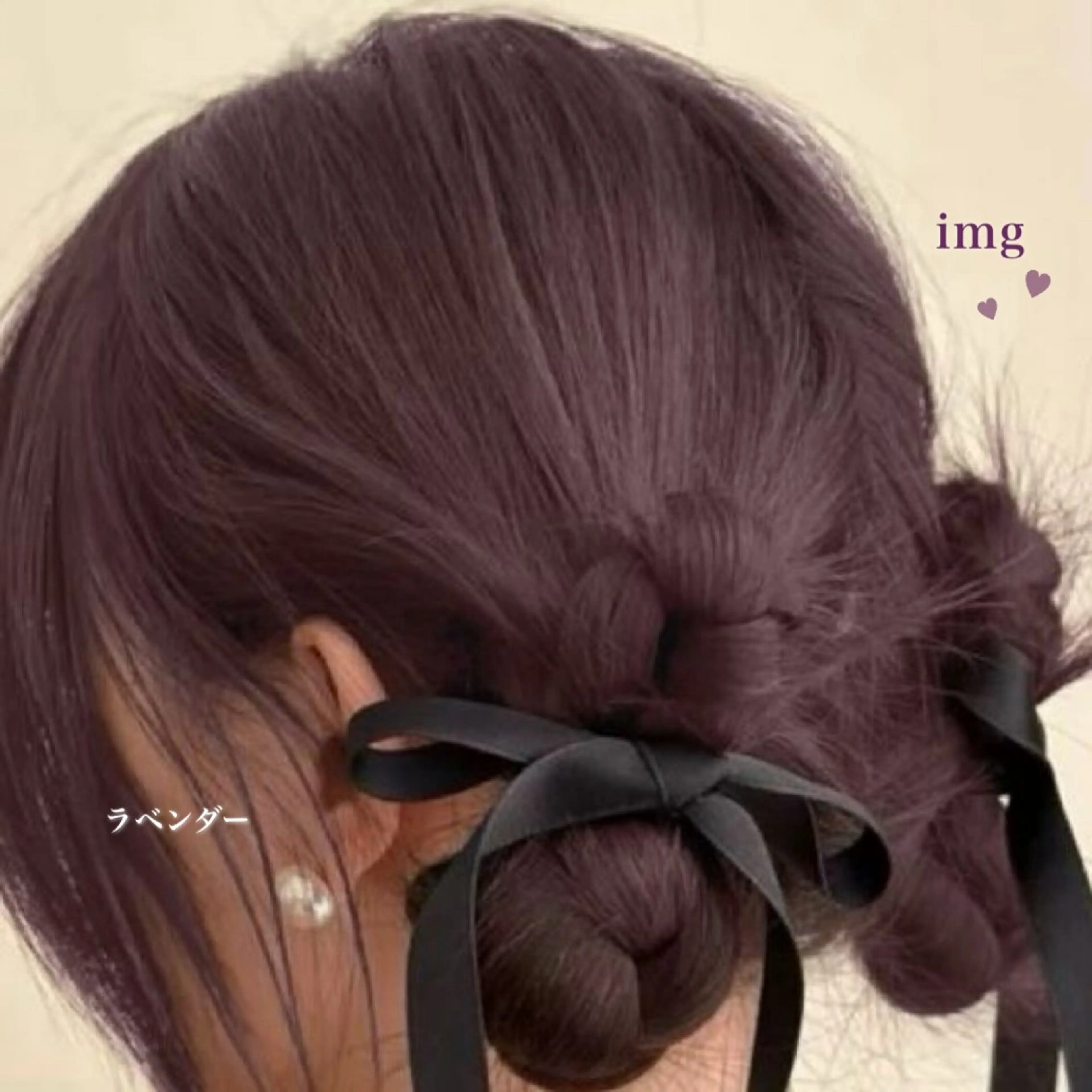 セミロング カラー カット ヘアカラー トリートメント ヘッドスパ 韓国風艶髪🎀 暖色カラー🤍のヘアスタイル