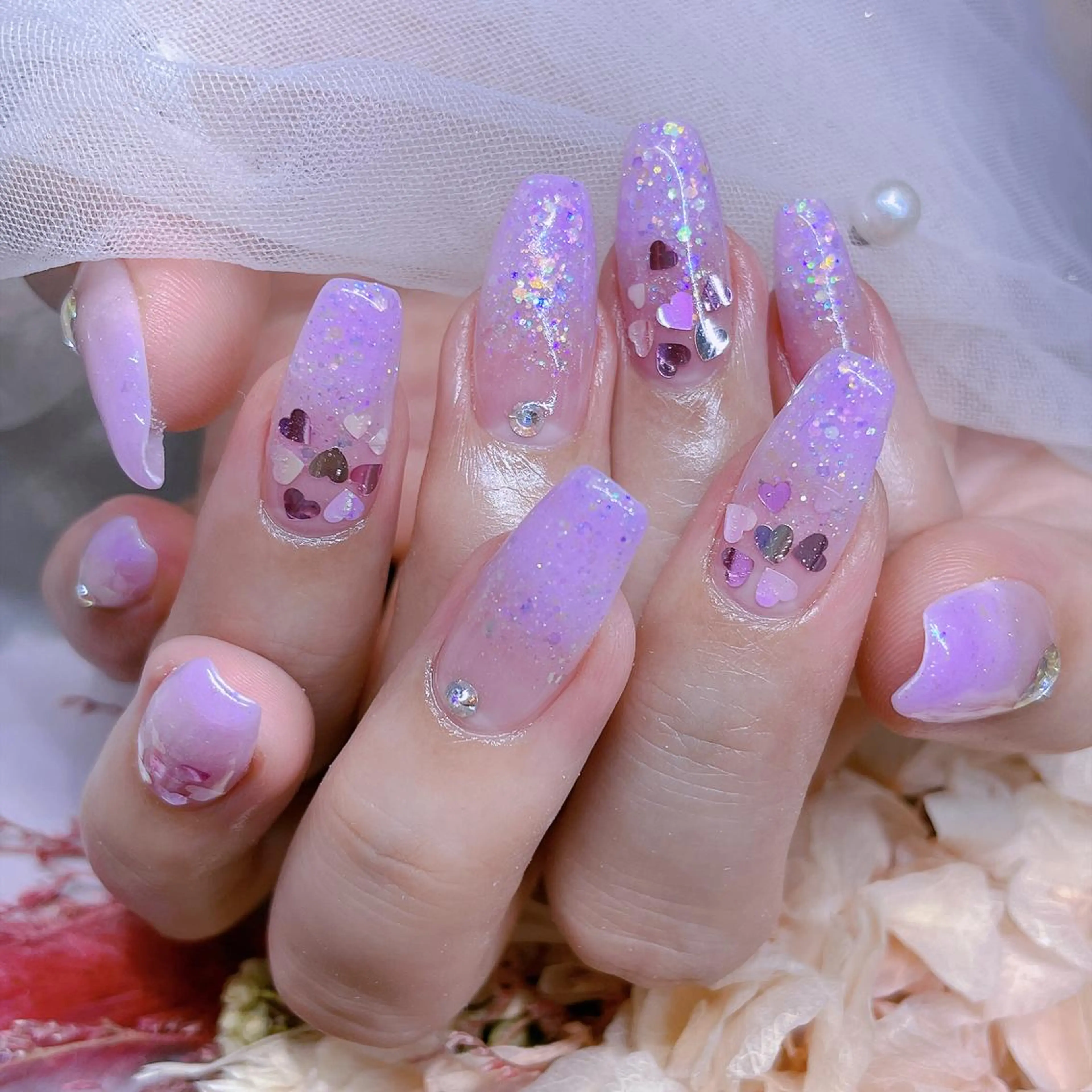 ネイル 長さだし専門店 M2　rikaのネイルデザイン