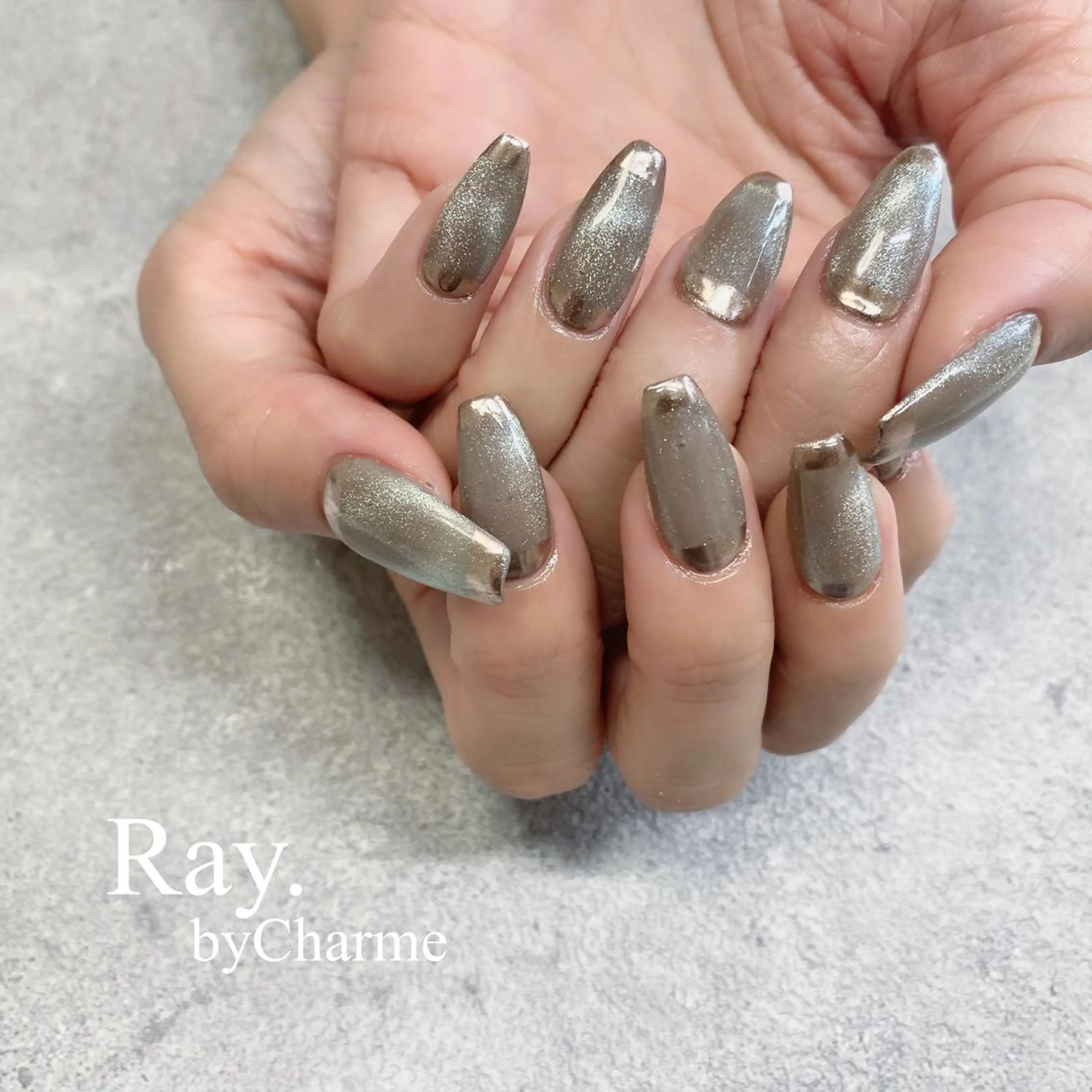 ネイル Ray. /綺麗目ニュアンスのネイルデザイン