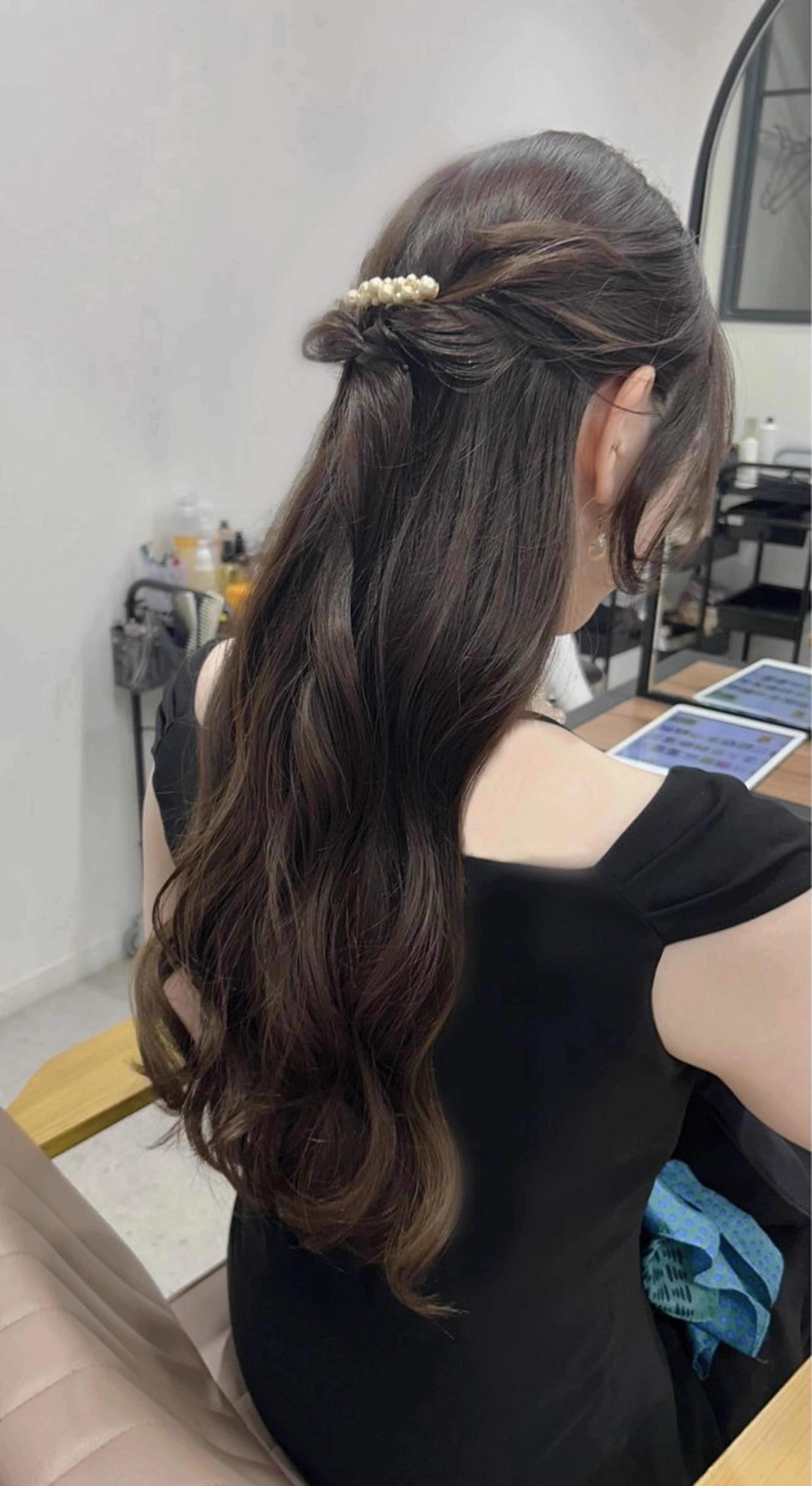 ロング ayu omochaのヘアスタイル