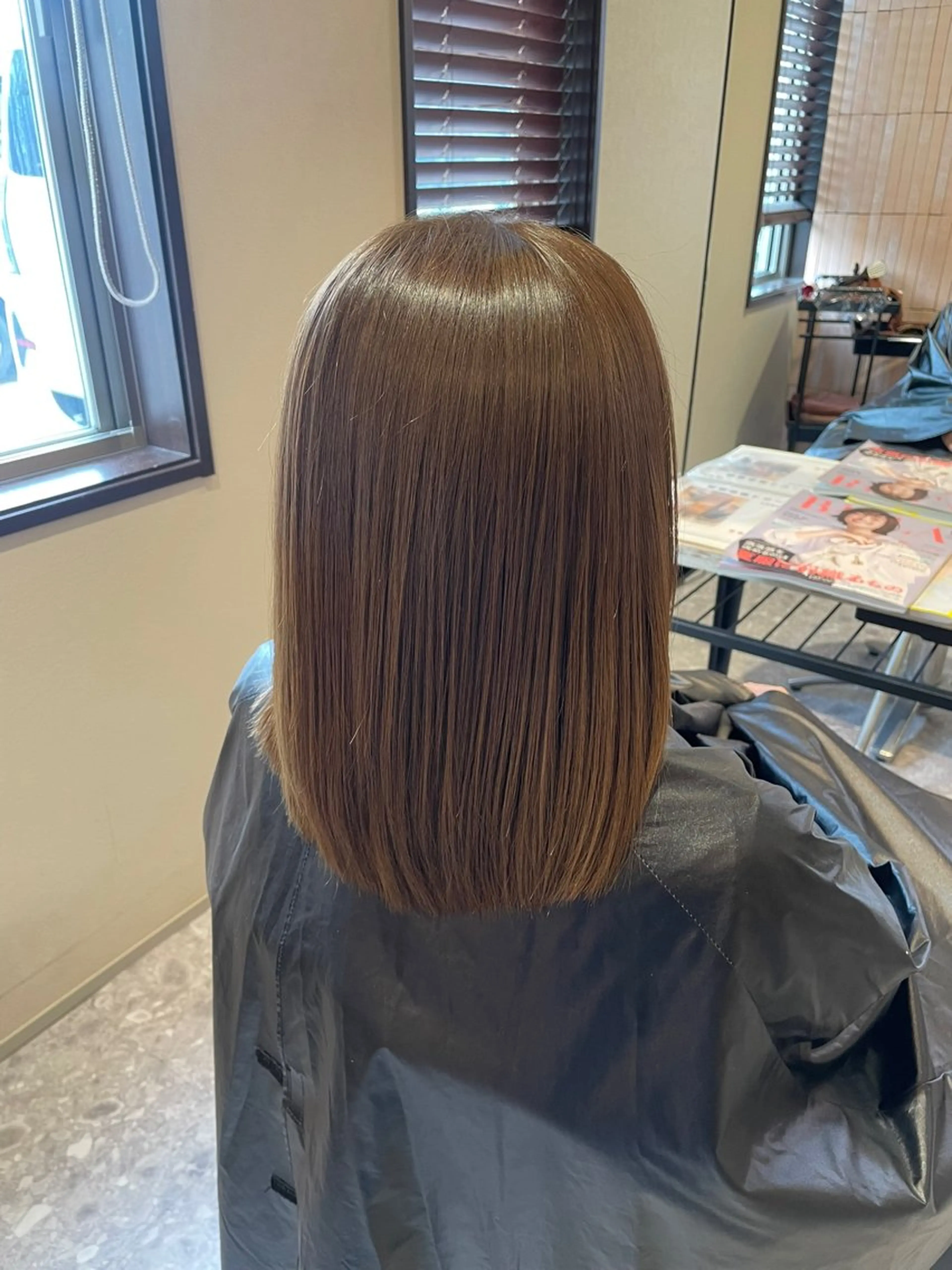 ミディアム カラー 髪質改善カラー🌈✨ 加藤 愛のヘアスタイル