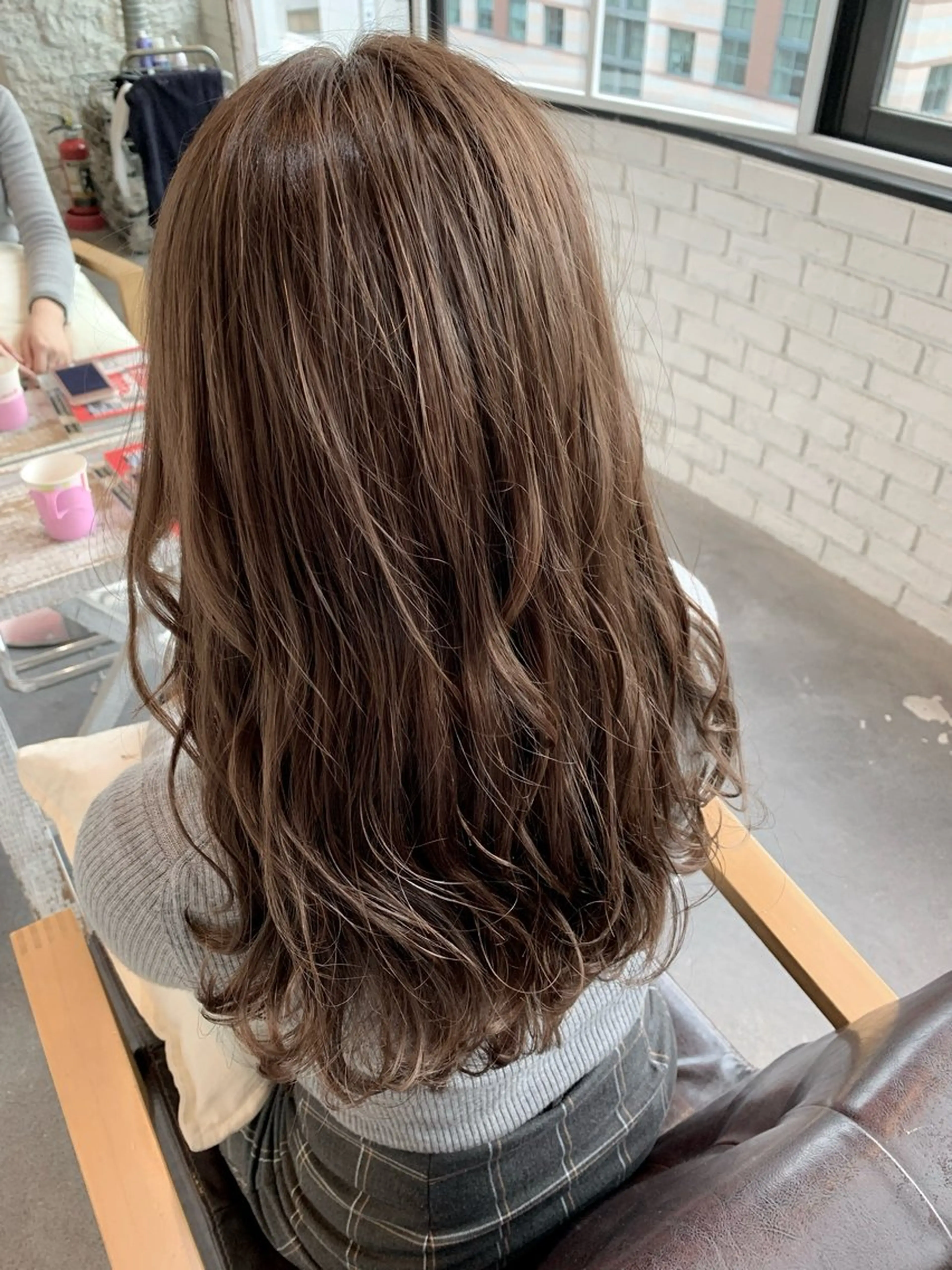 ロング カラー 塚本 昂のヘアスタイル