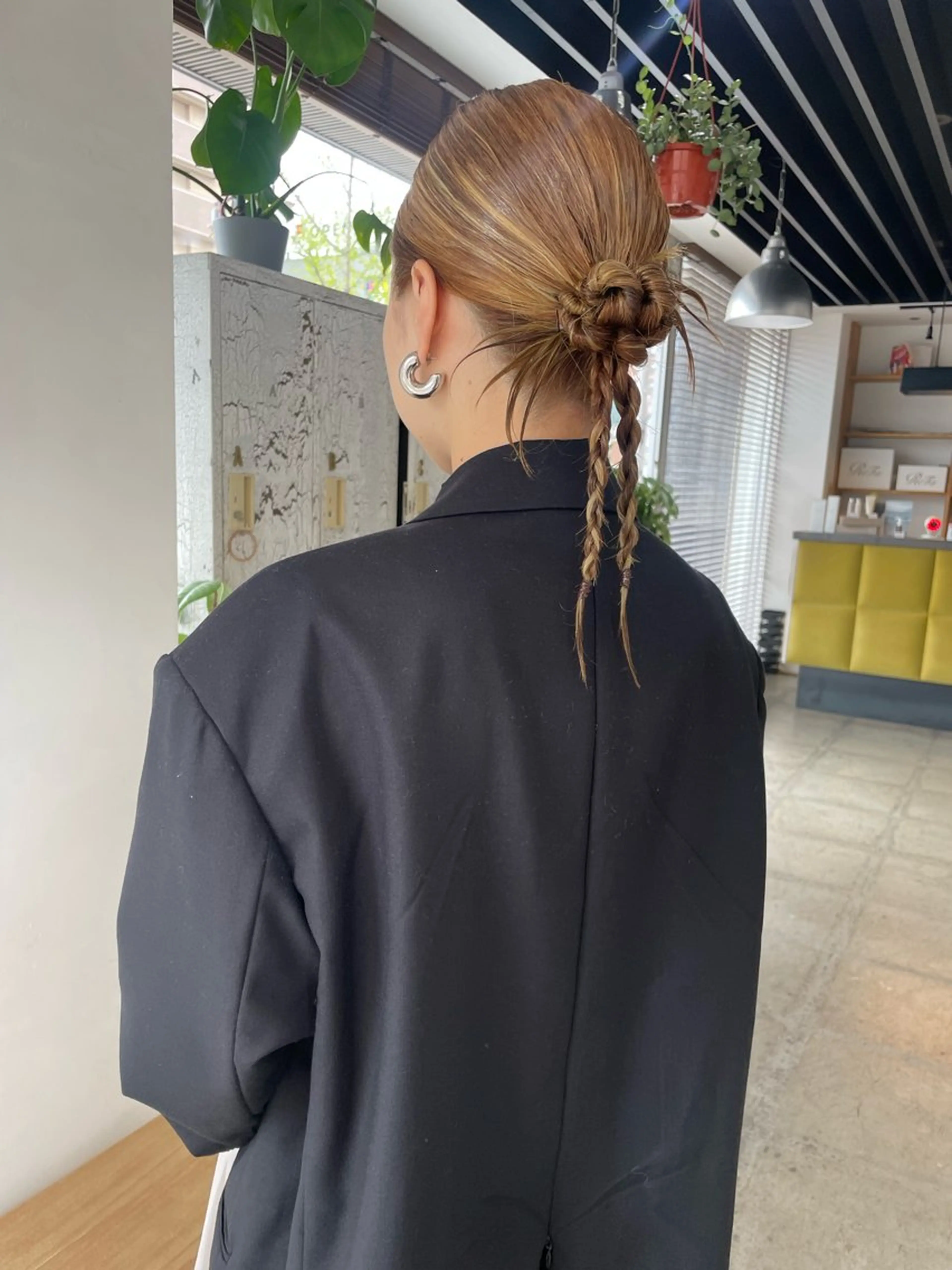 ヘアアレンジ ヘアセット 熊崎 葵のヘアスタイル