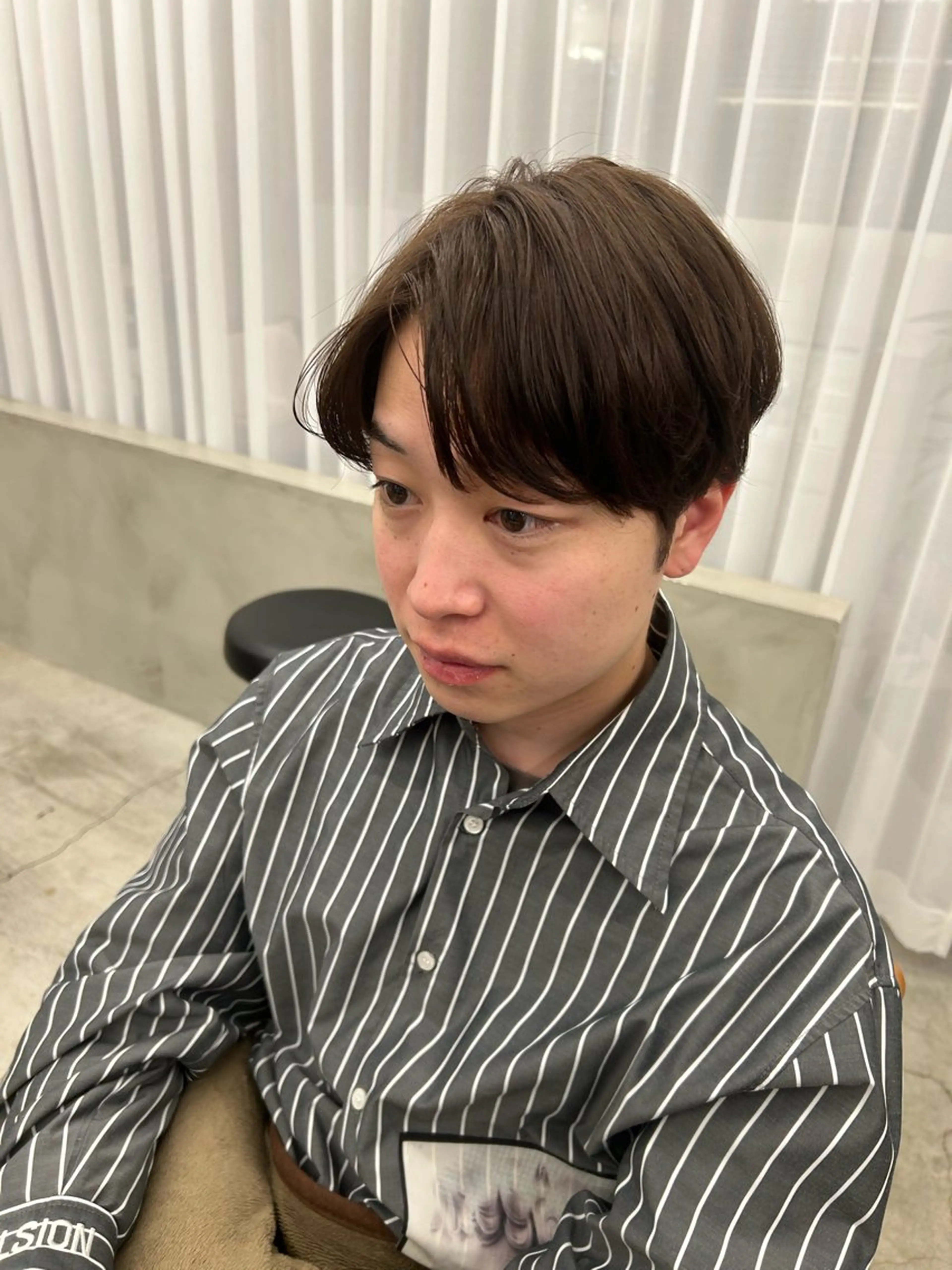 ショート カラー メンズ カット 🌼髪質改善/透明感 艶髪タケドミのヘアスタイル