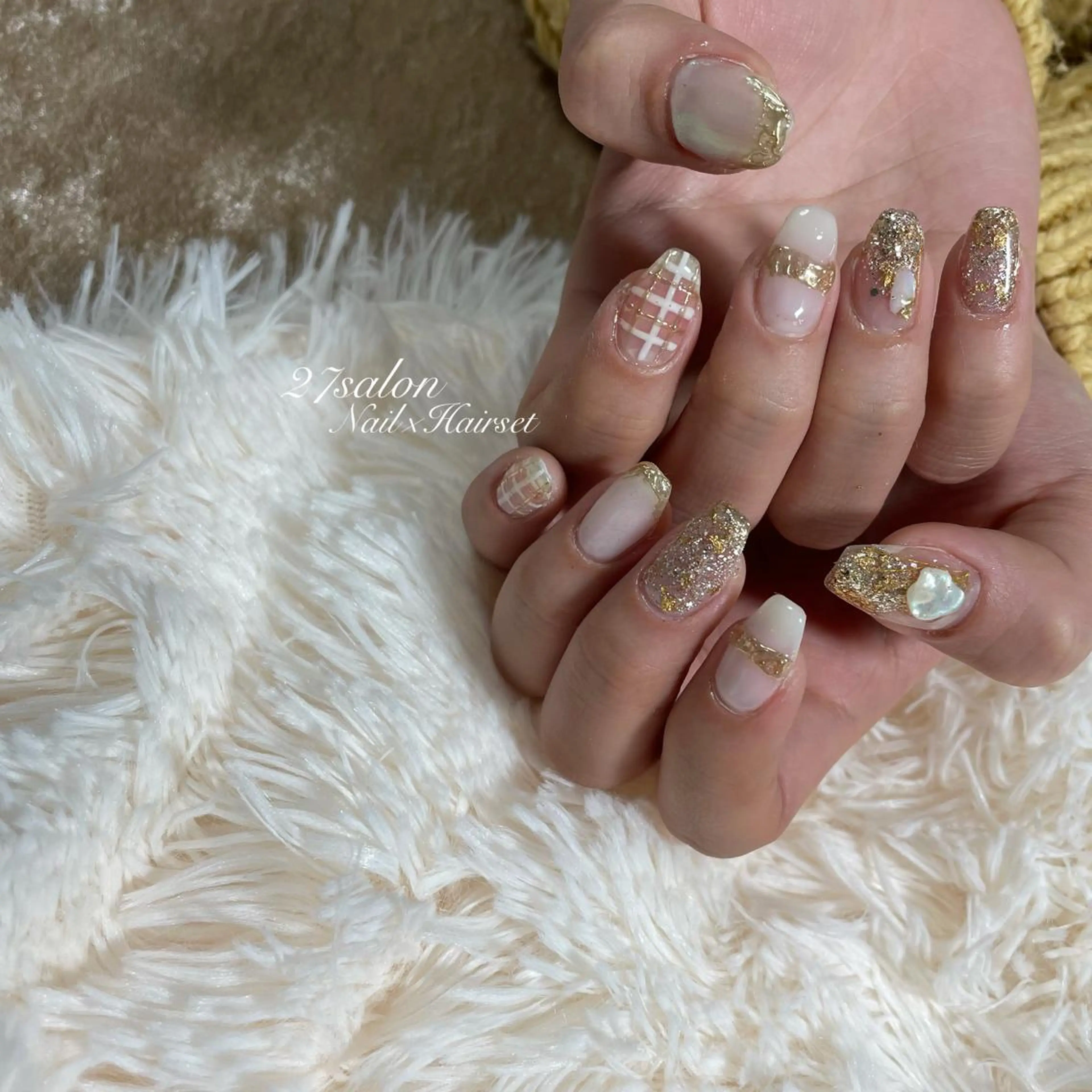 ネイル ニュアンスネイル 27salon yuinaのネイルデザイン