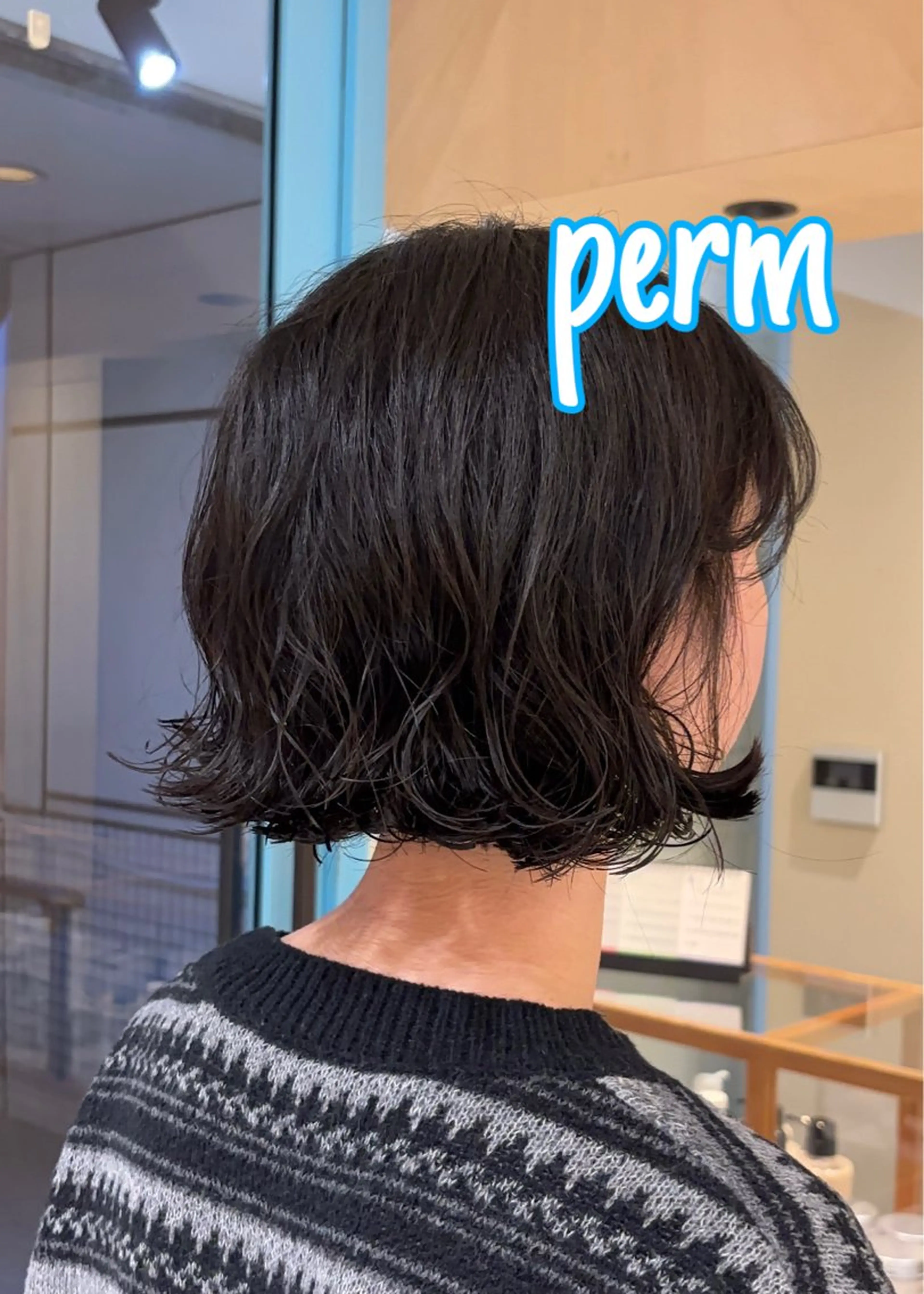 ショート パーマ CYAN.栄店所属・パーマ/髪質改善 【榎本千夏】のヘアスタイル