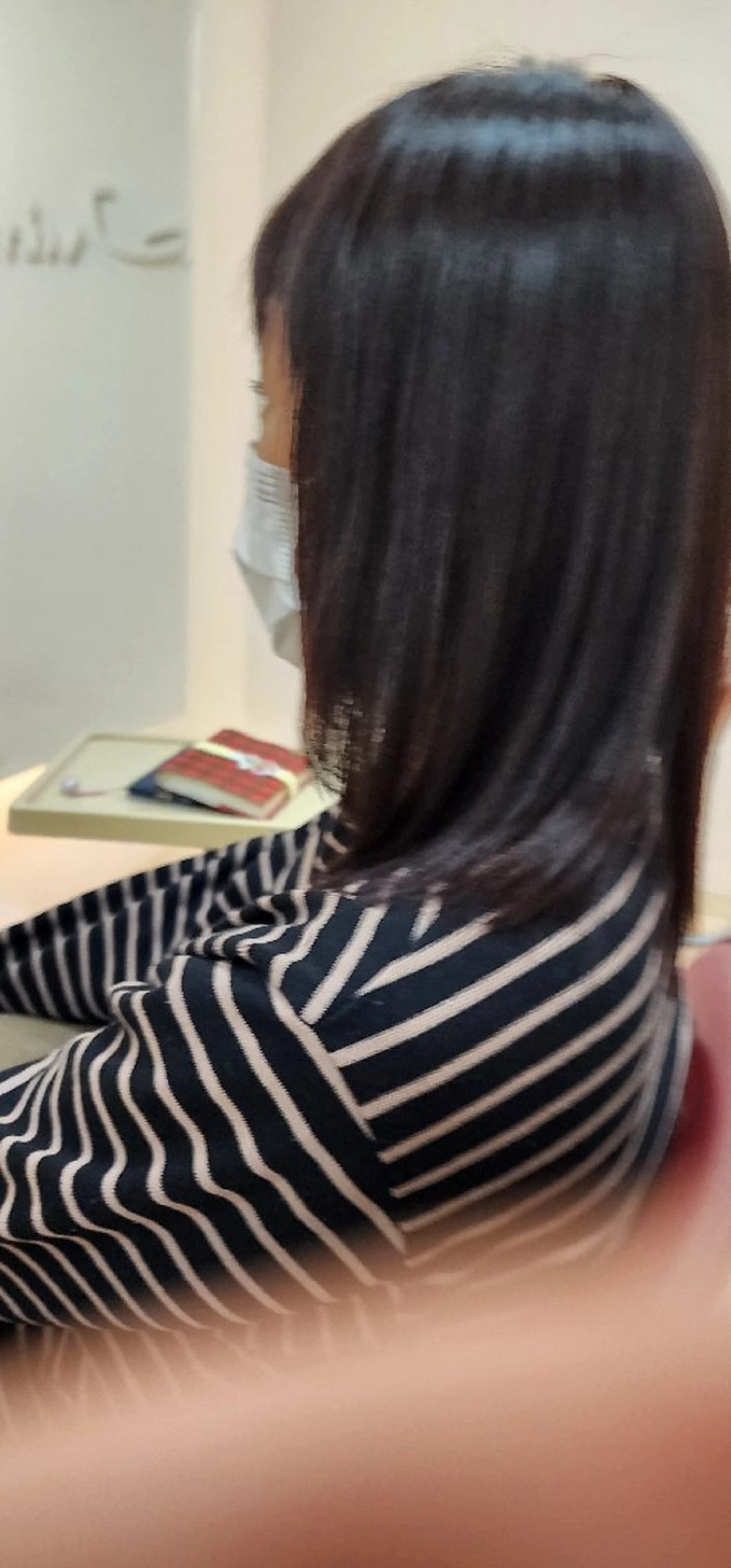 セミロング カラー 髪質改善 小顔カット hairmake Juinのヘアスタイル