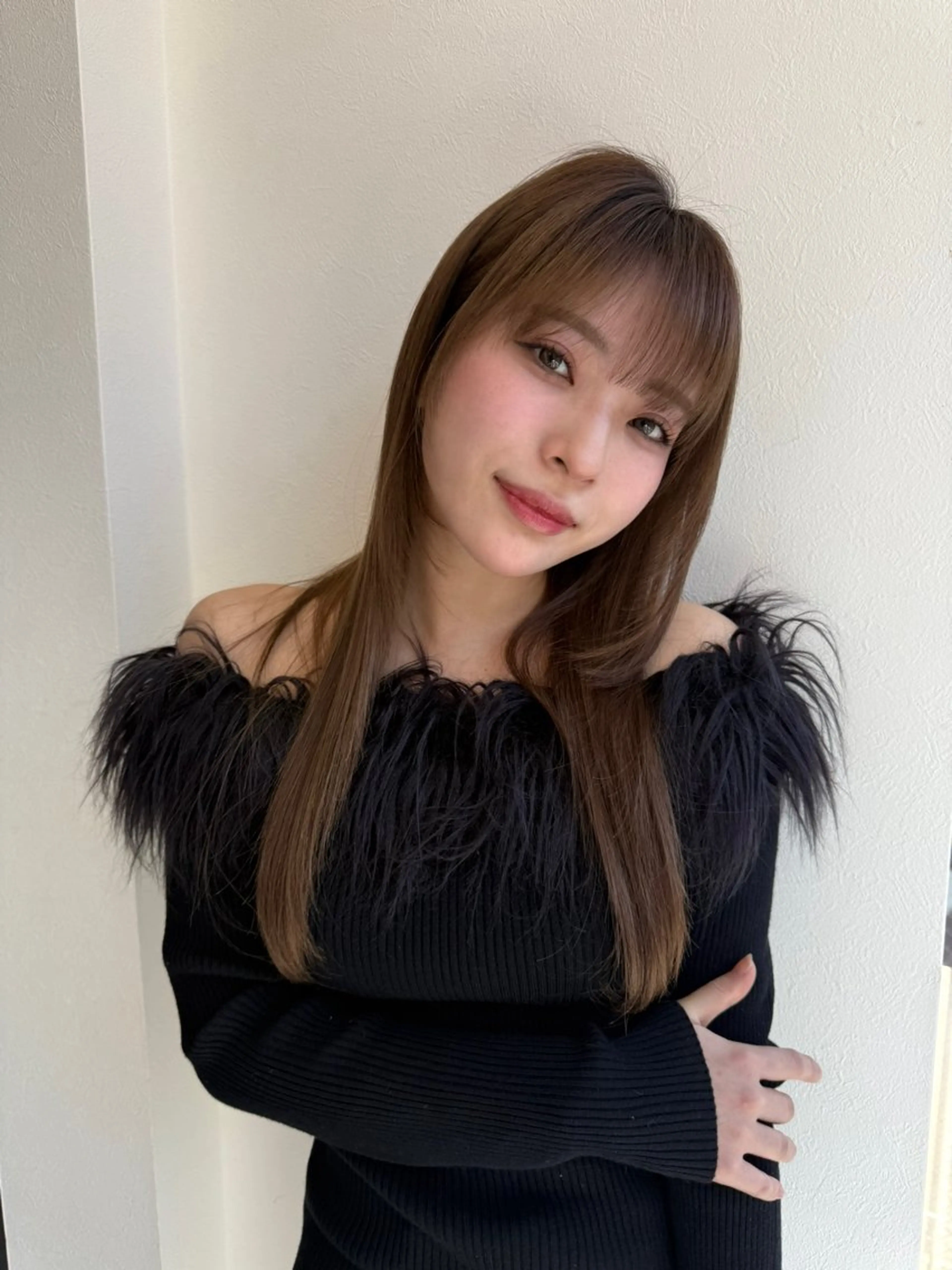 ロング カラー きむらさくら/透明感 /レイヤーカットのヘアスタイル