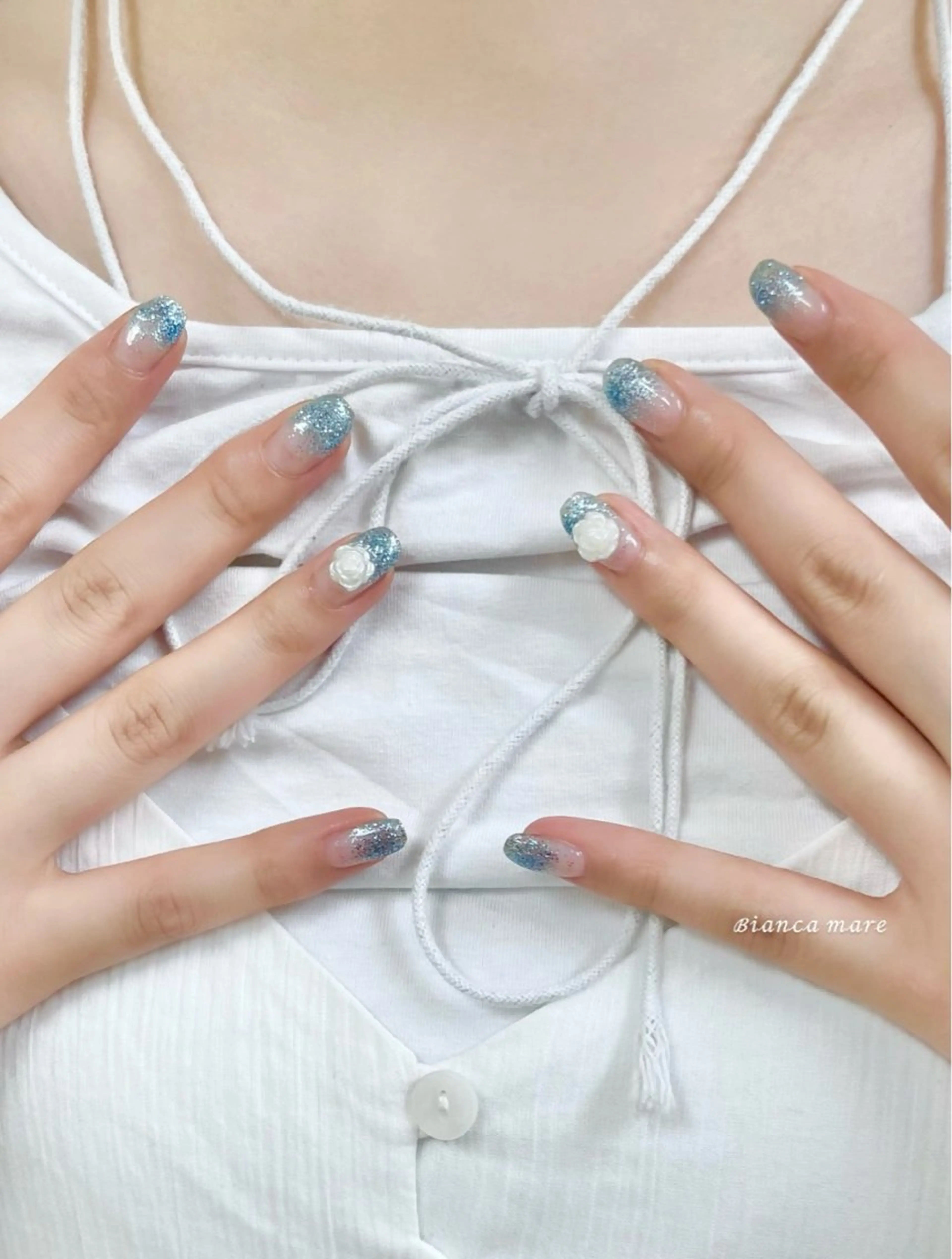 ネイル 持ち込み ハンドネイル Bianca mieiのネイルデザイン